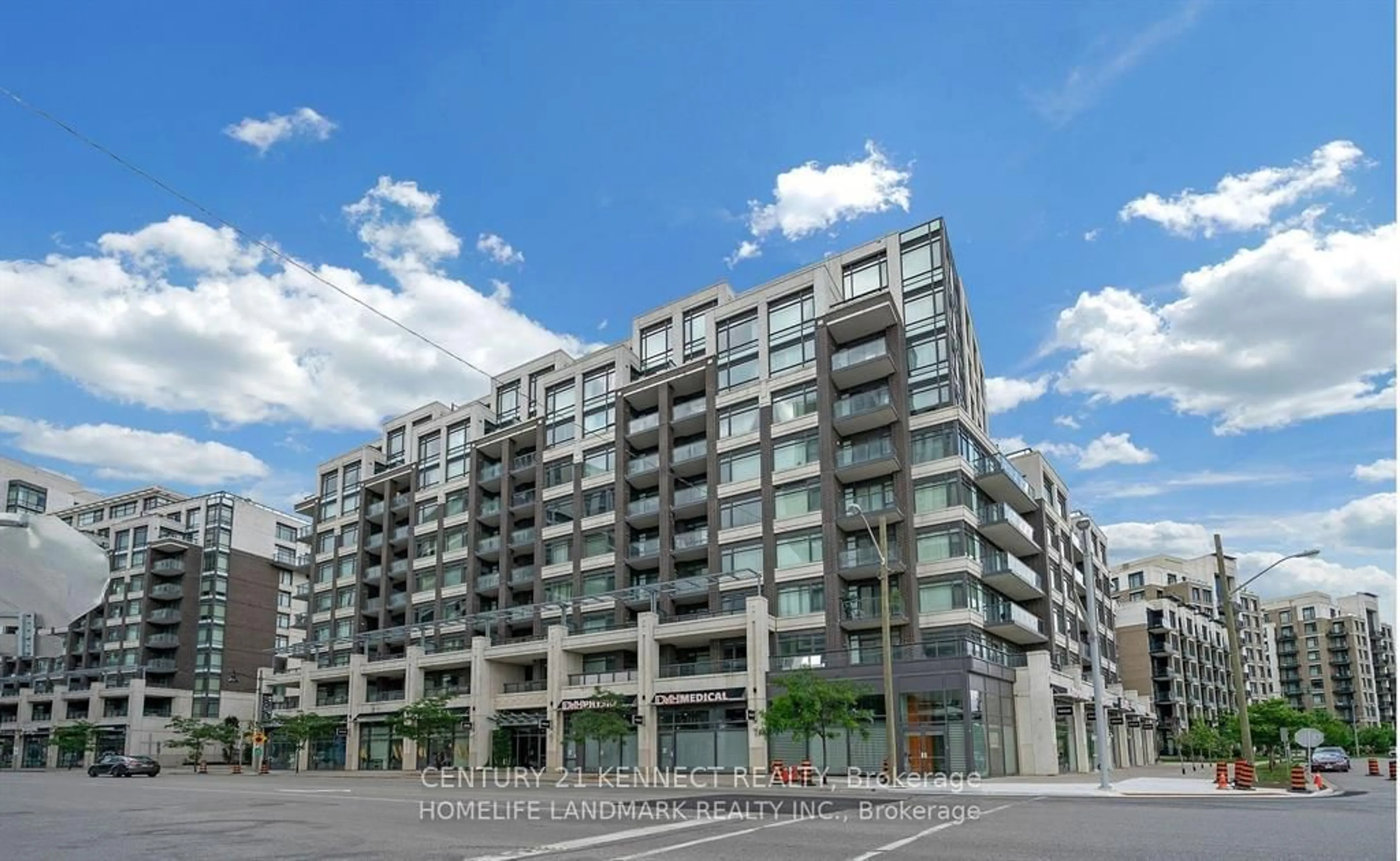 A pic from exterior of the house or condo, the front or back of building for 8130 Birchmount Rd #608, Markham Ontario L6G 0E4