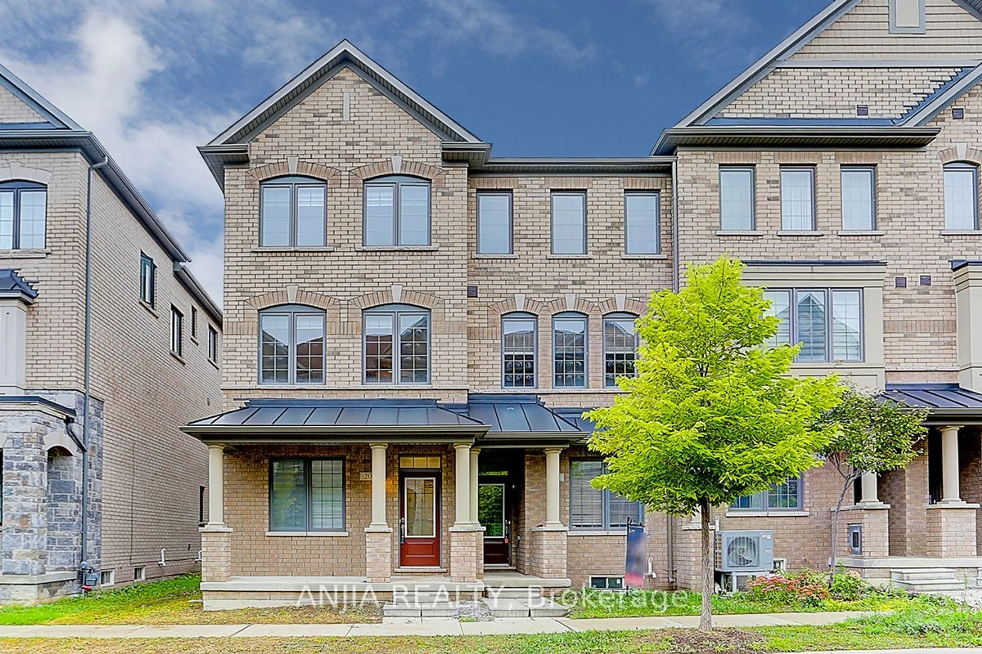 A pic from exterior of the house or condo, the street view for 20 Robert Joffre Leet Ave, Markham Ontario L6B 1P8