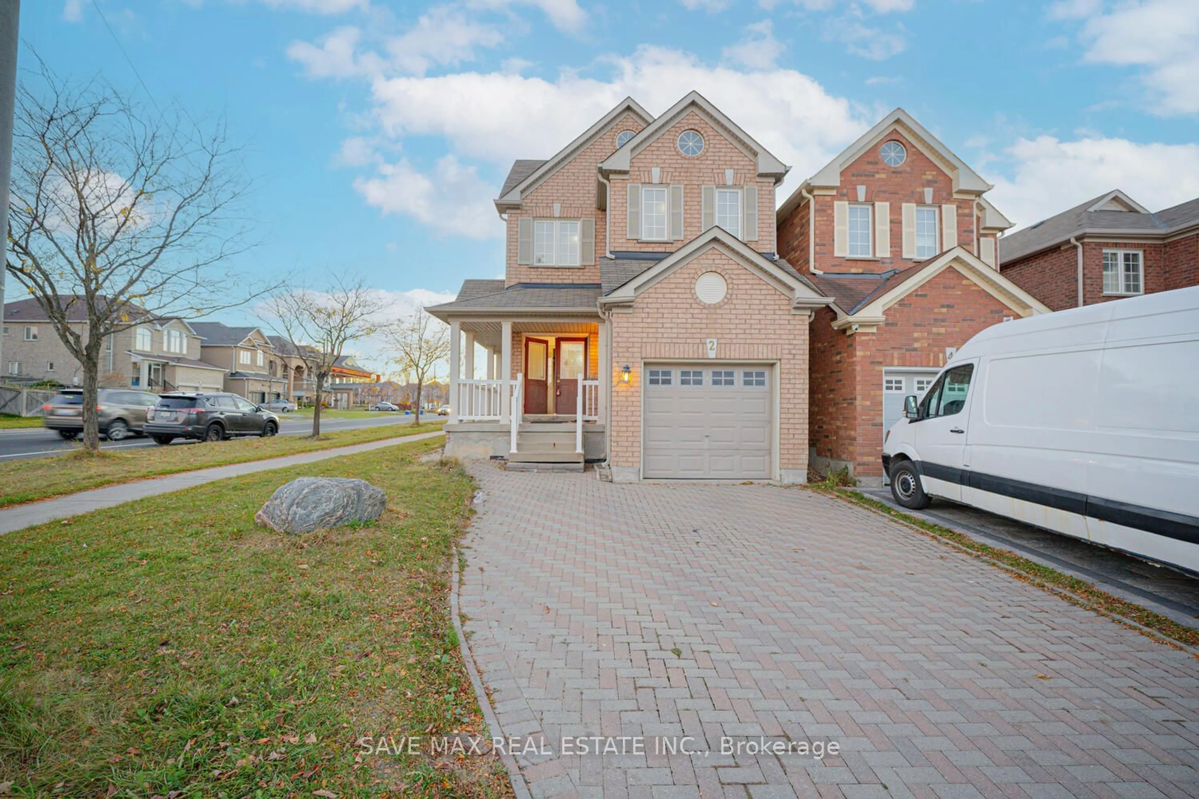 Home with brick exterior material for 2 Lahore Cres, Markham Ontario L3S 0A5