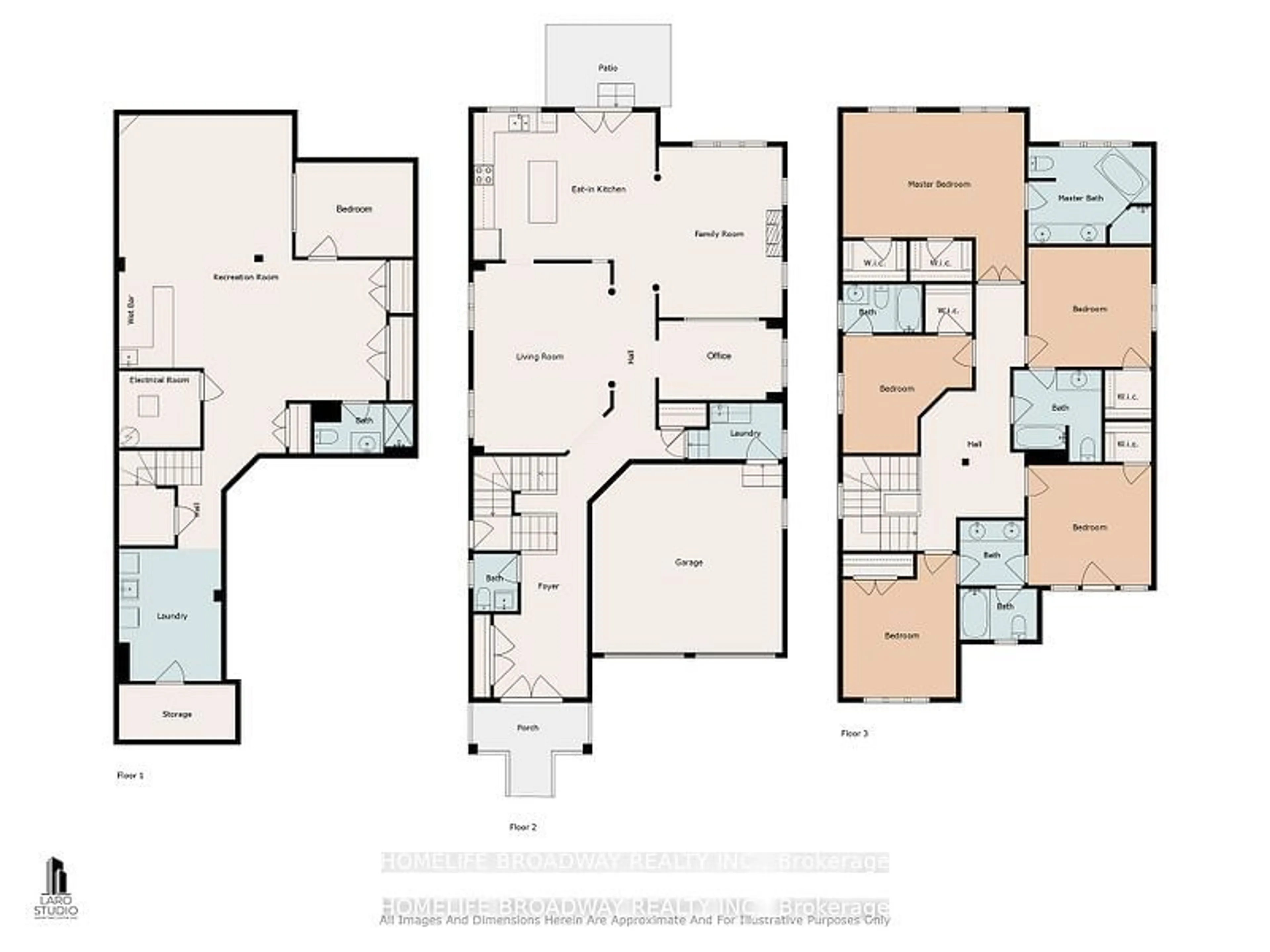 Floor plan for 60 Marbrook St, Richmond Hill Ontario L4C 0L1