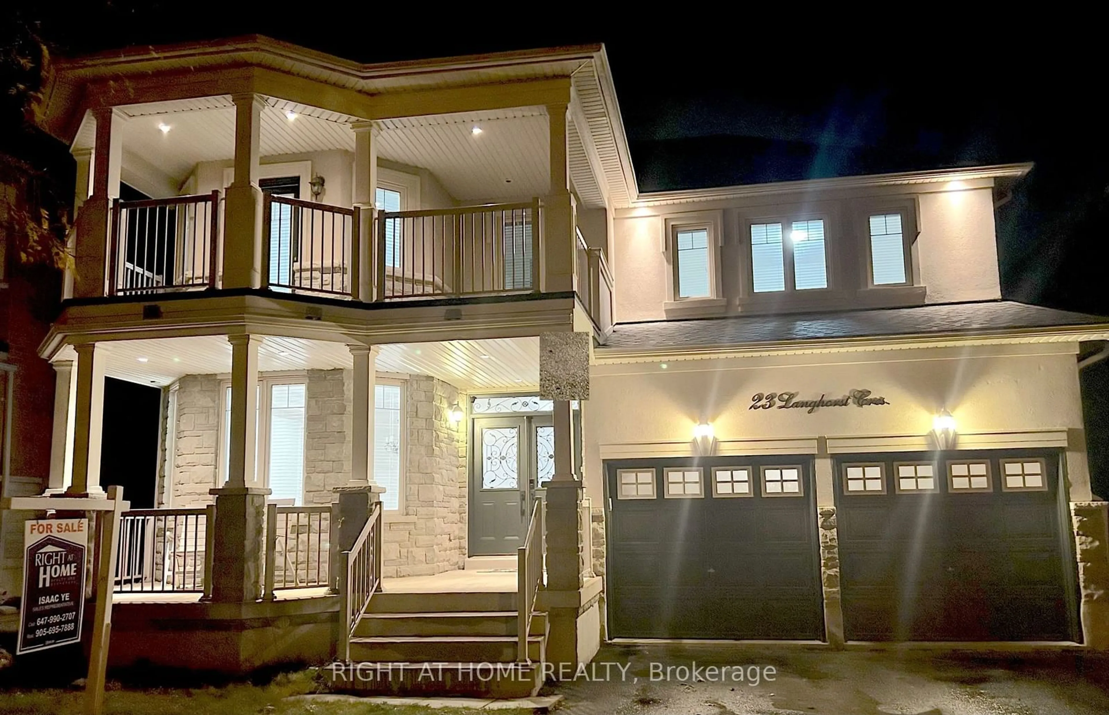 Frontside or backside of a home, the street view for 23 Langhorst Cres, Richmond Hill Ontario L4E 0A9