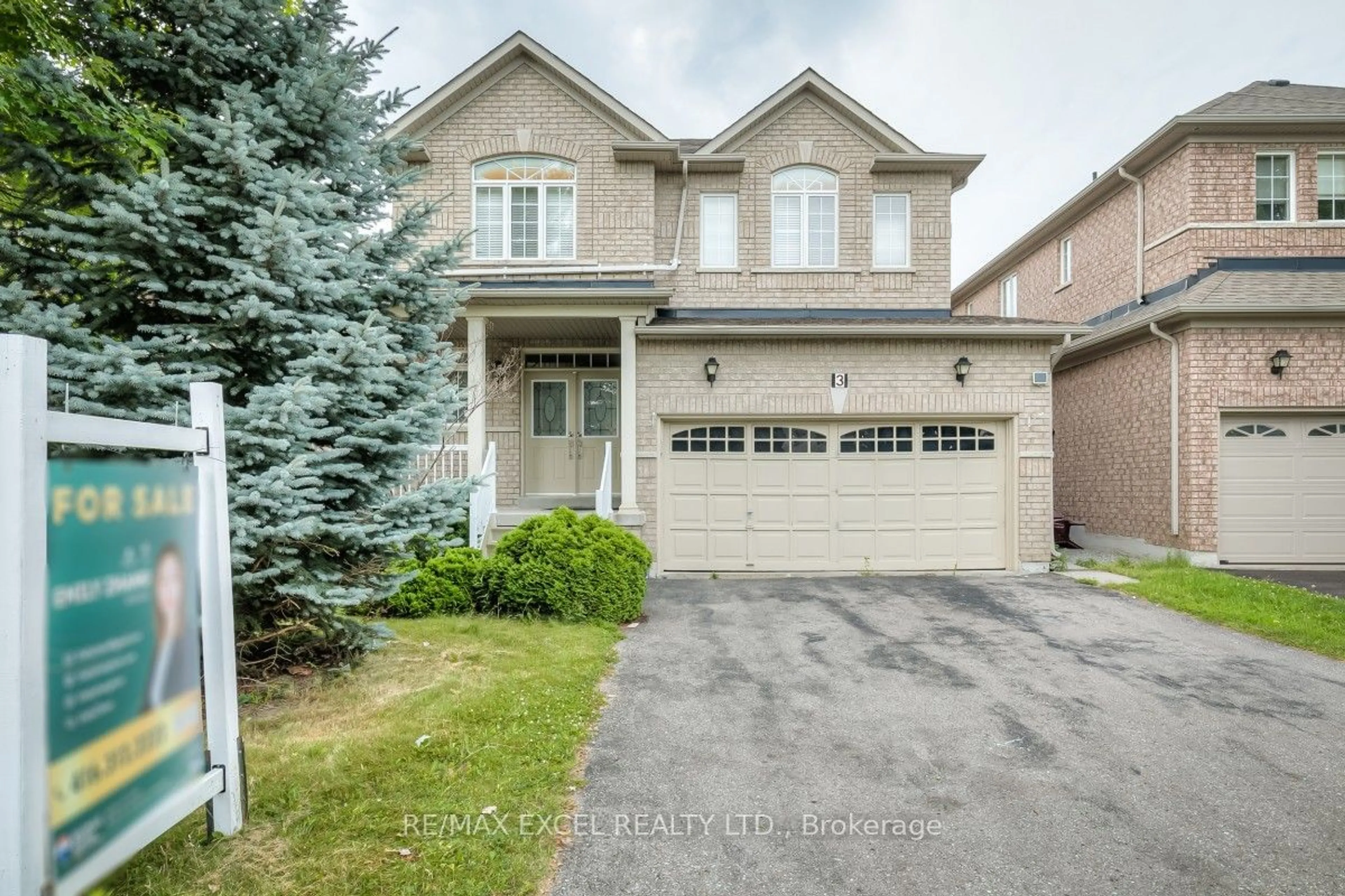 Frontside or backside of a home, cottage for 3 Nevis Dr, Markham Ontario L6B 0B8