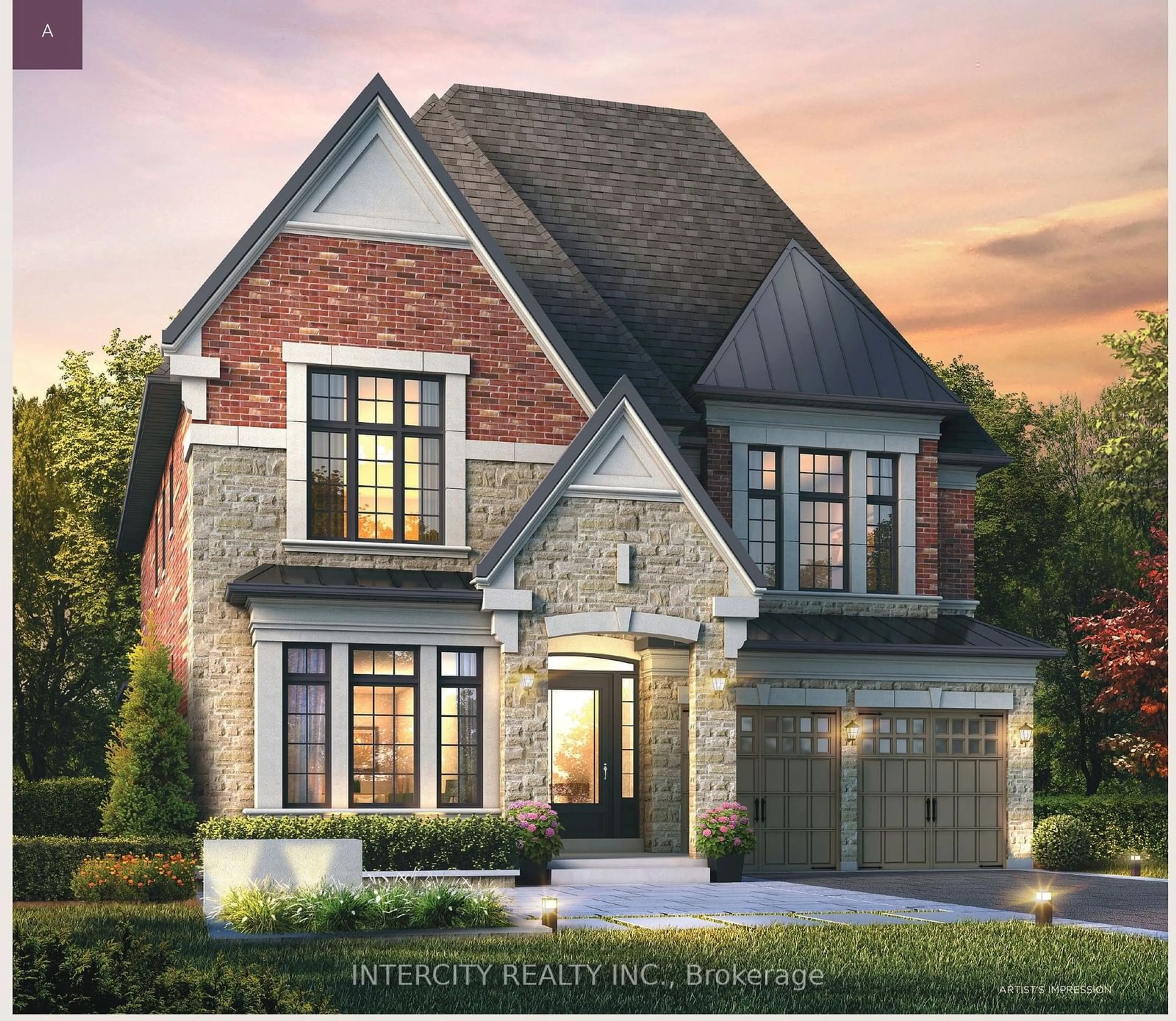 Home with brick exterior material for Lot 3N Heart Lake Circ, King Ontario X0X 0X0