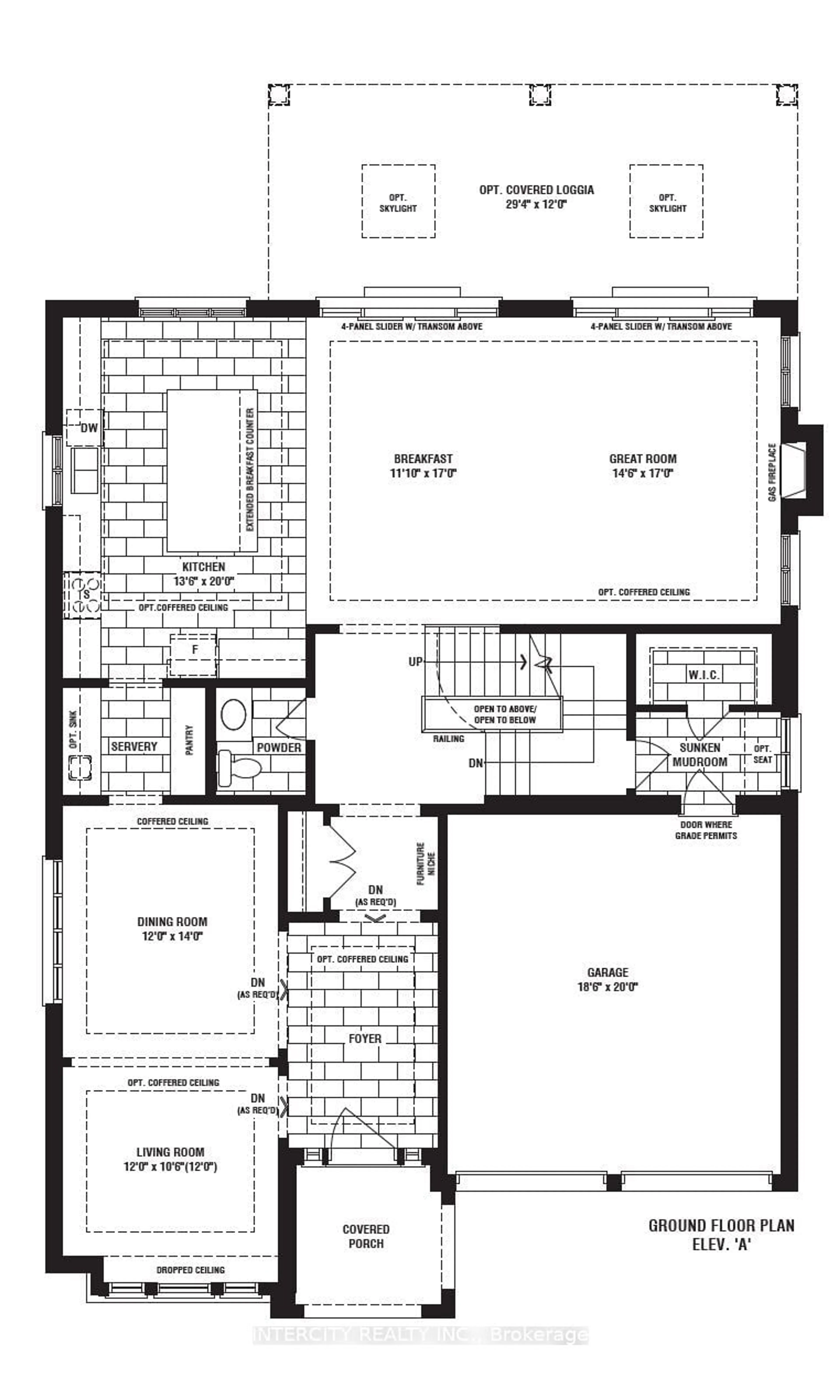 Floor plan for Lot 3N Heart Lake Circ, King Ontario X0X 0X0