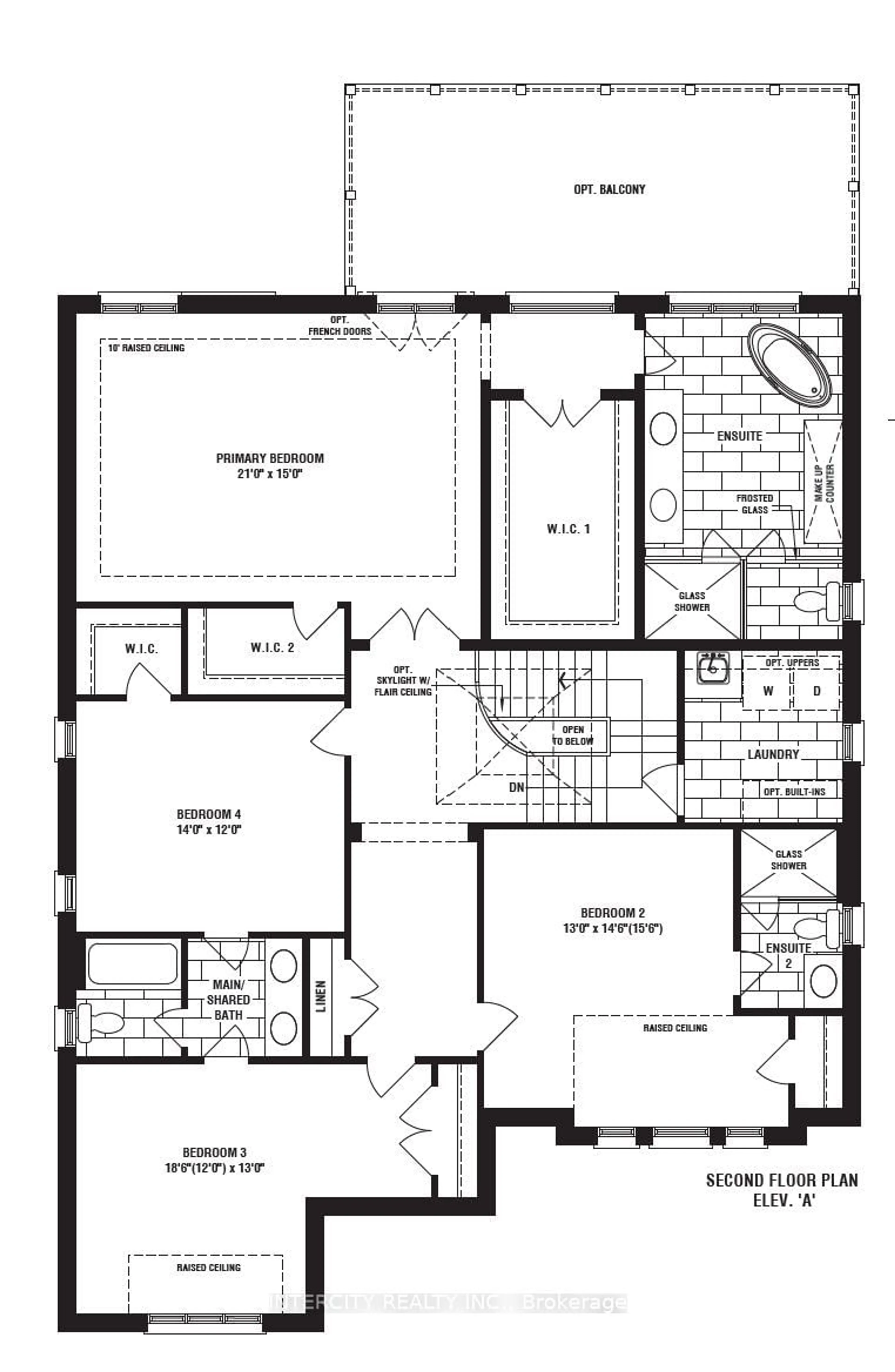 Floor plan for Lot 3N Heart Lake Circ, King Ontario X0X 0X0