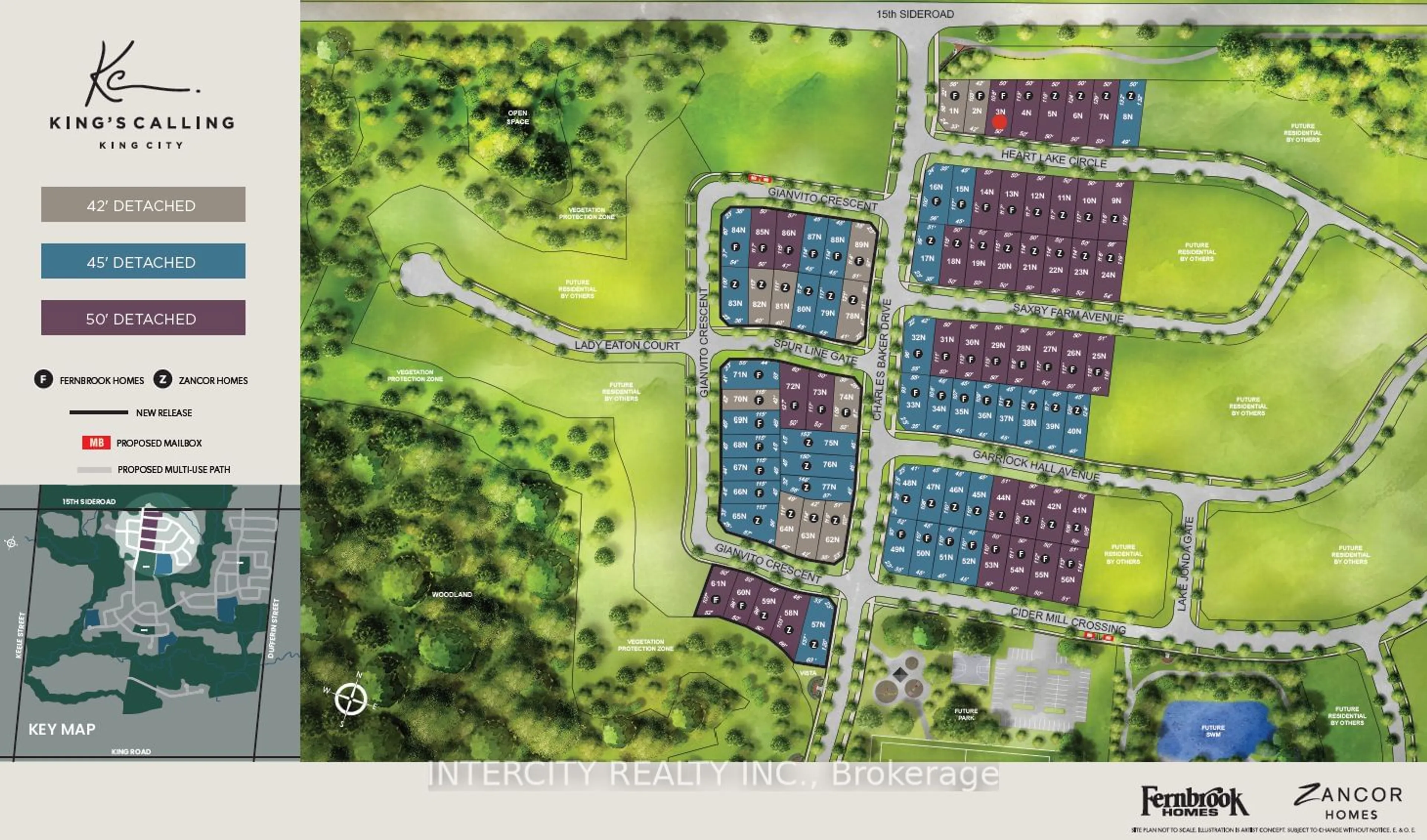 Floor plan for Lot 3N Heart Lake Circ, King Ontario X0X 0X0