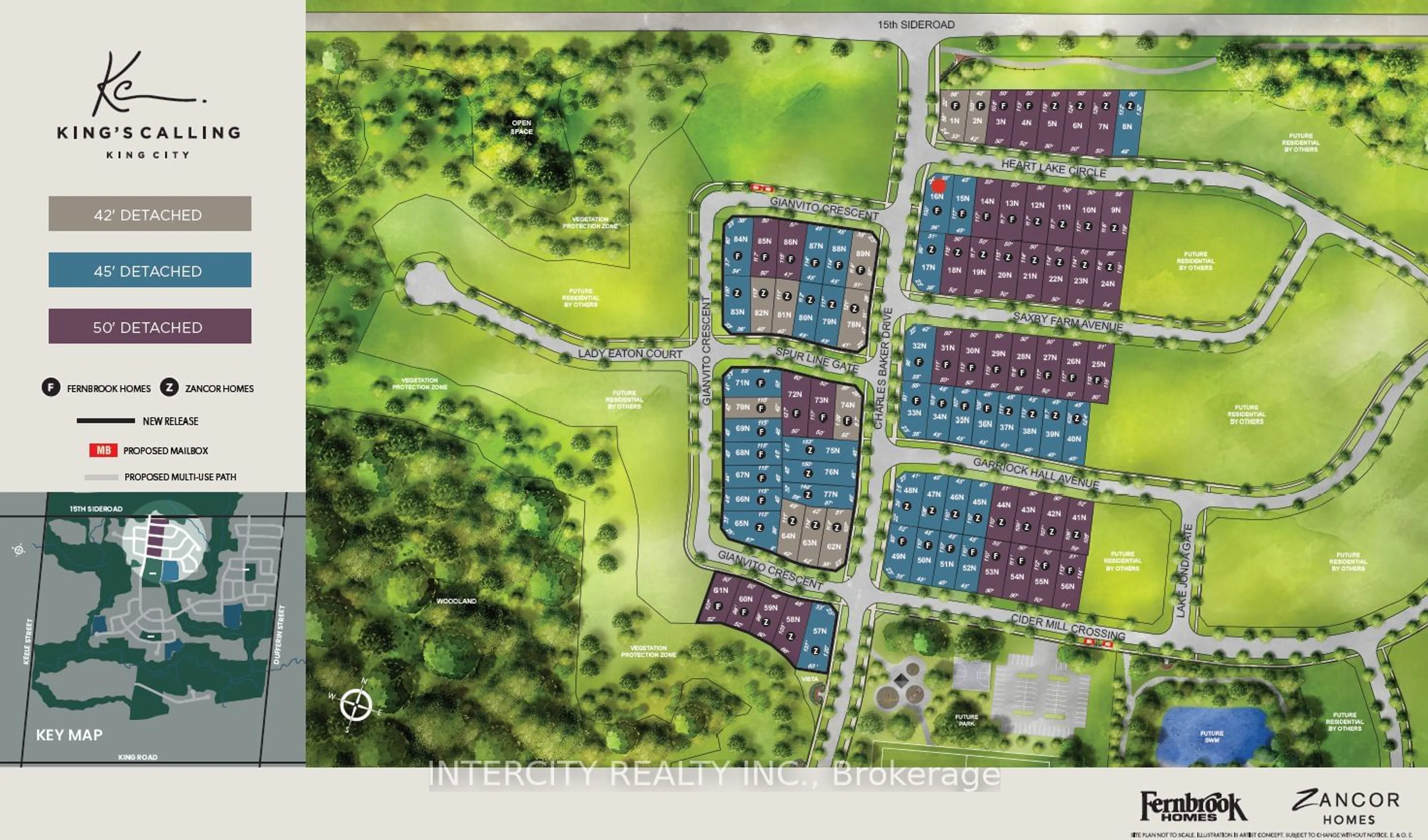 Floor plan for Lot 16N Charles Baker Dr, King Ontario X0X 0X0