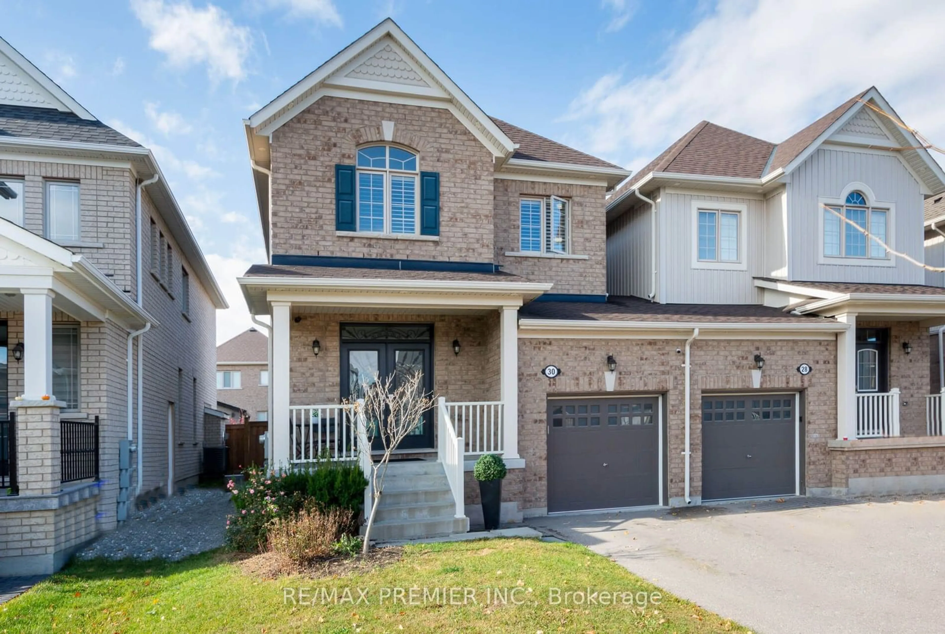 Frontside or backside of a home, the street view for 30 Prady Lane, New Tecumseth Ontario L0G 1W0