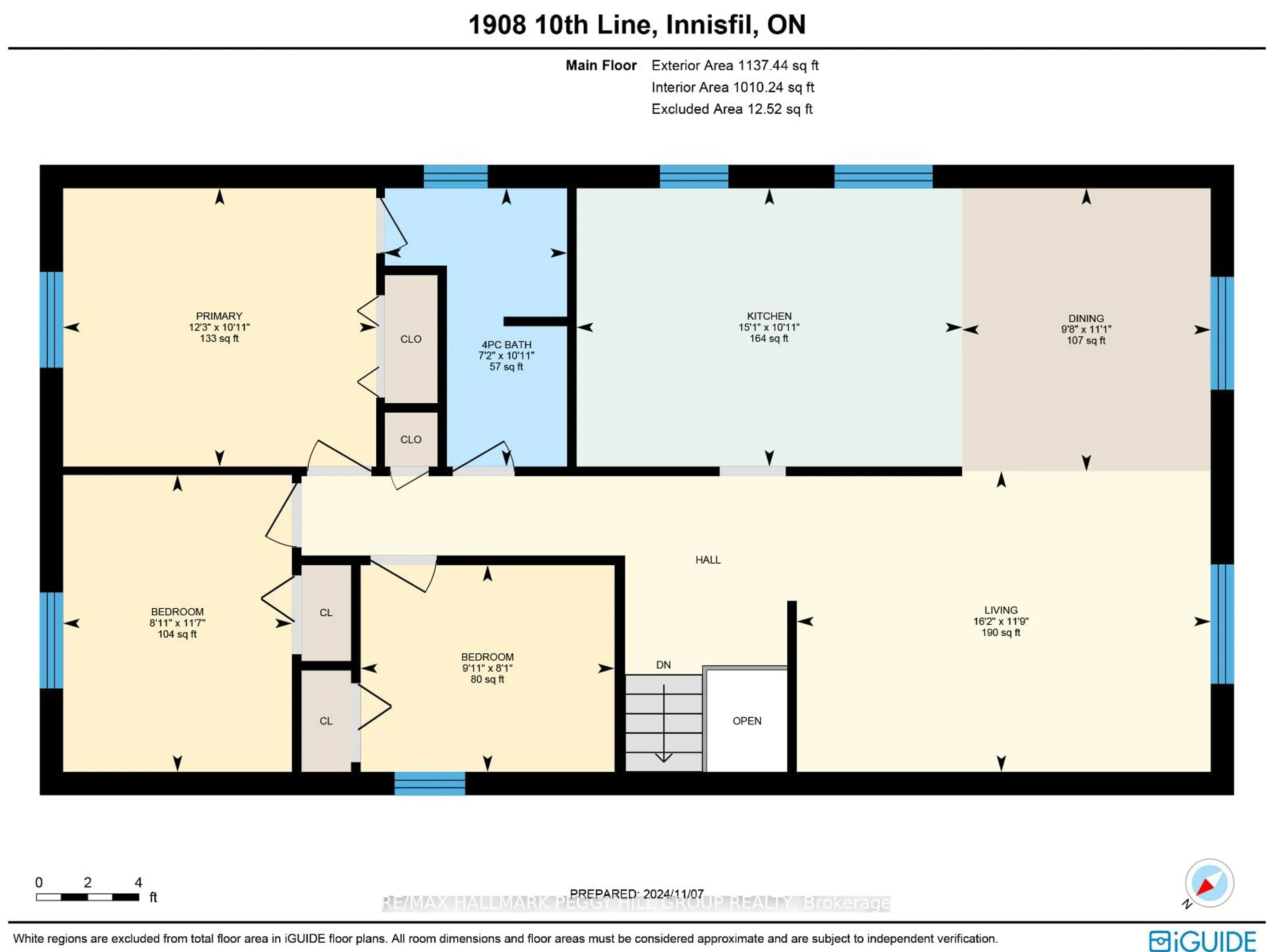 Floor plan for 1908 10th Line, Innisfil Ontario L9S 3P4