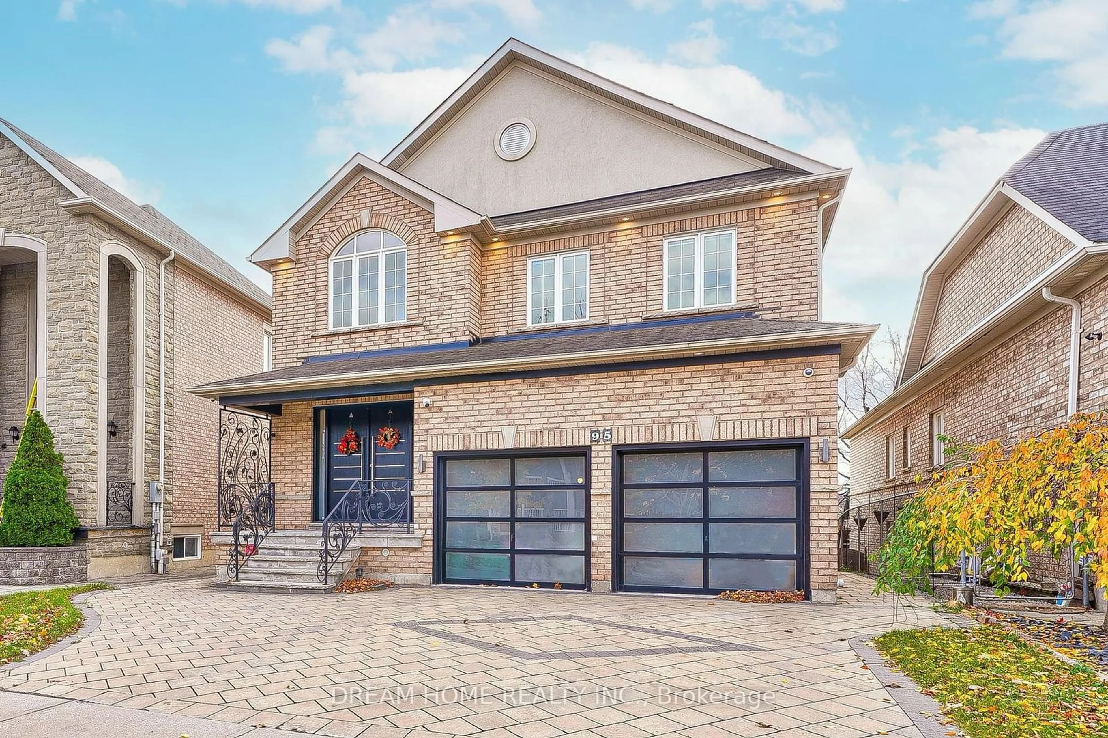 Home with brick exterior material for 95 Rivermill Cres, Vaughan Ontario L6A 0H7