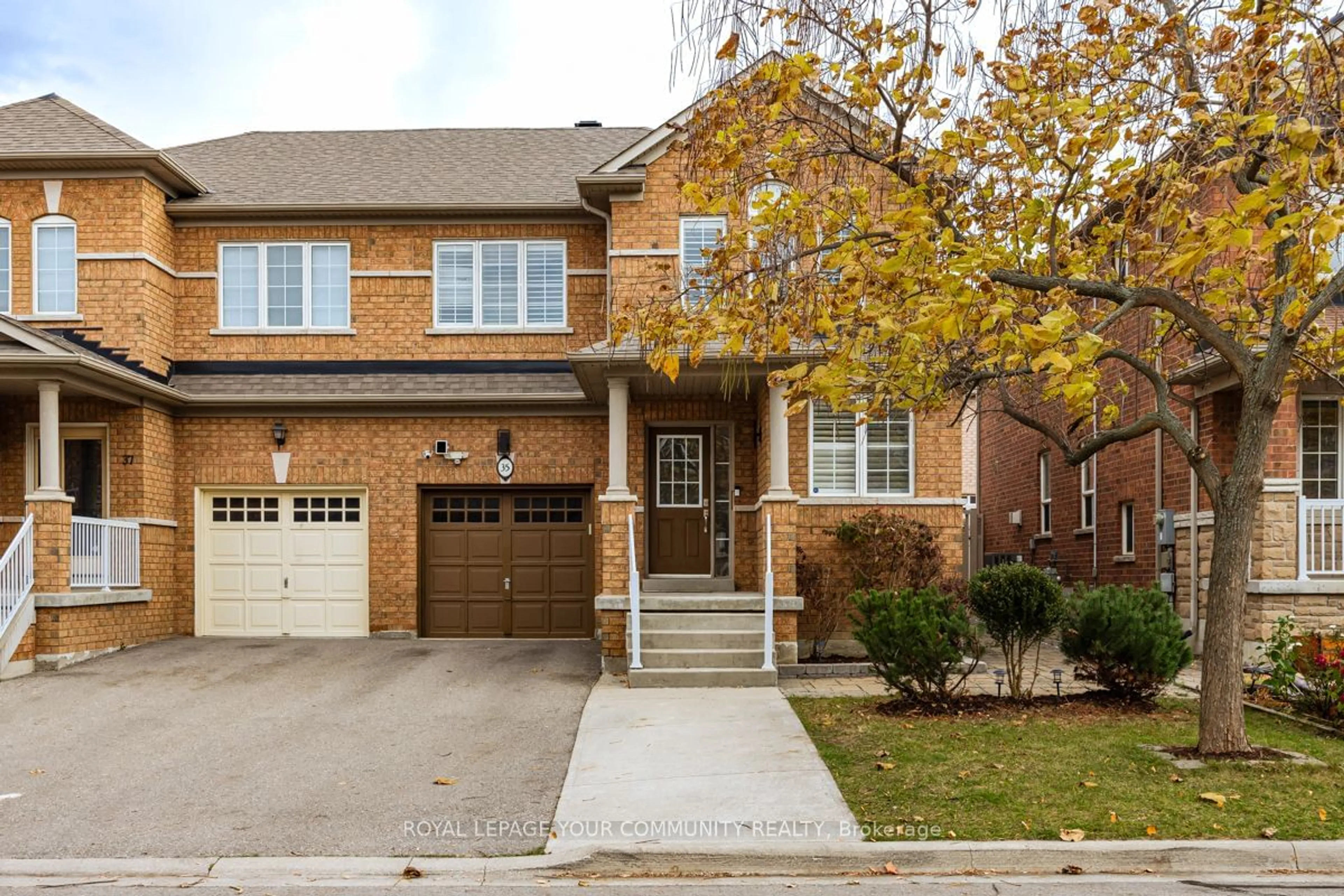 Home with brick exterior material for 35 rosario Dr, Vaughan Ontario L4H 3K9