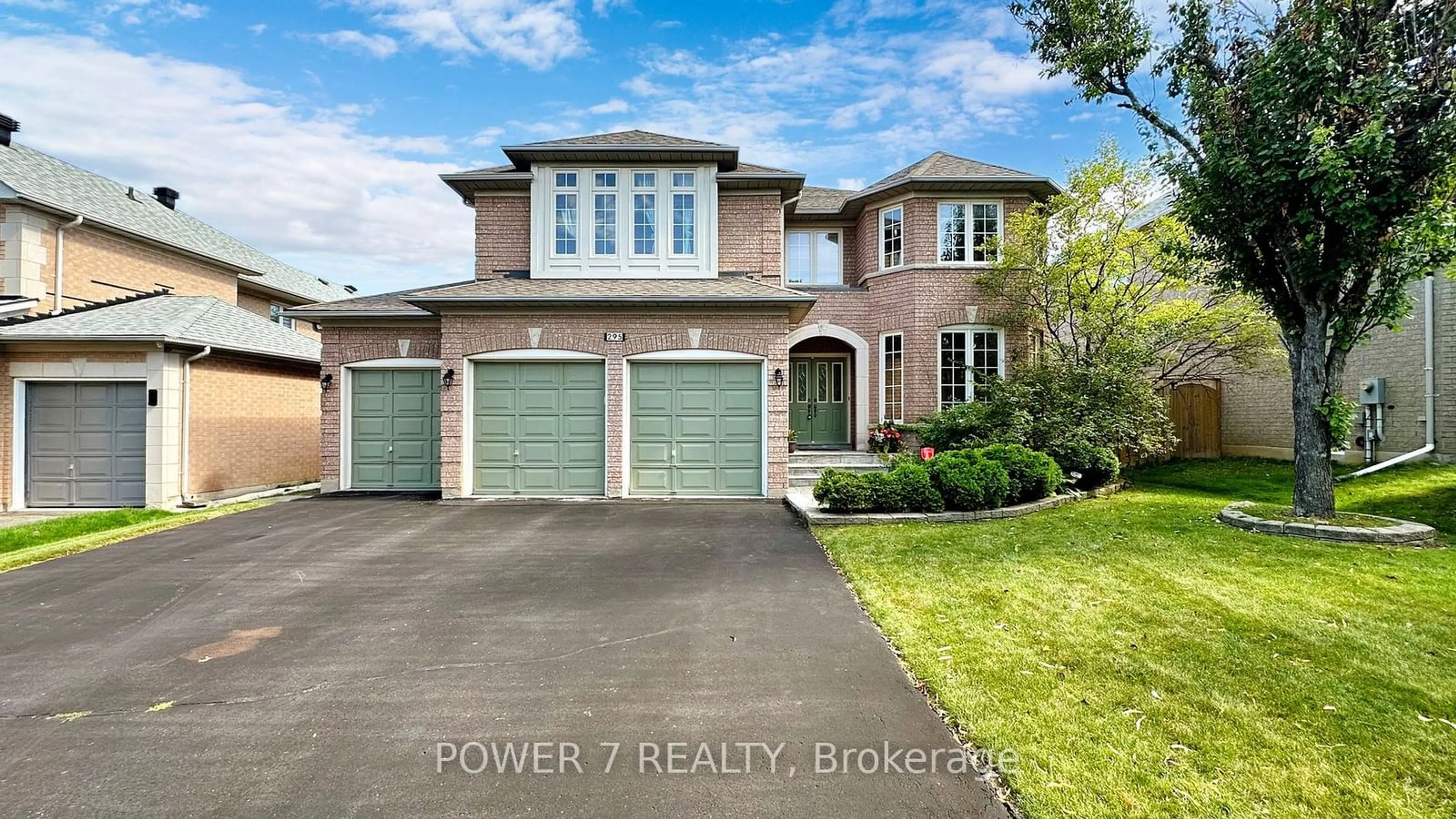 Frontside or backside of a home, the street view for 295 Calvert Rd, Markham Ontario L6C 1V5