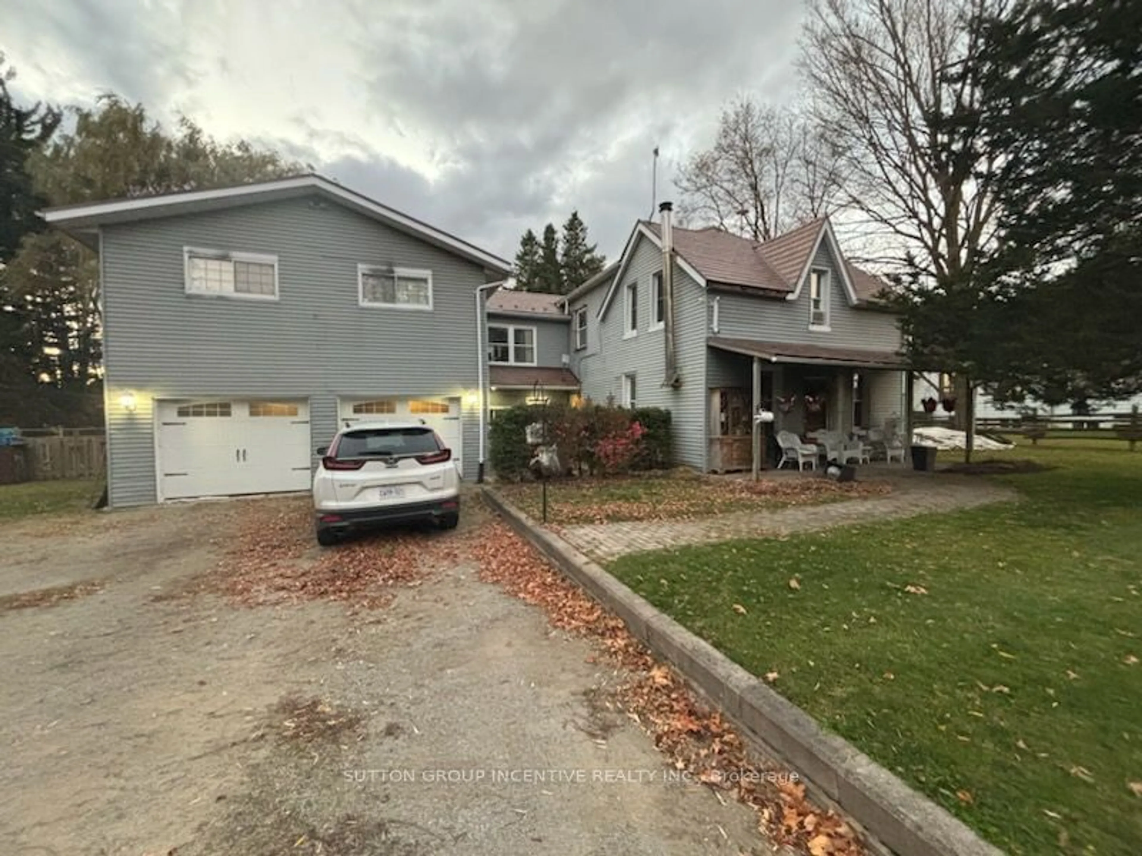 Frontside or backside of a home, the street view for 8384 Sixth Line, Essa Ontario L0M 1T0