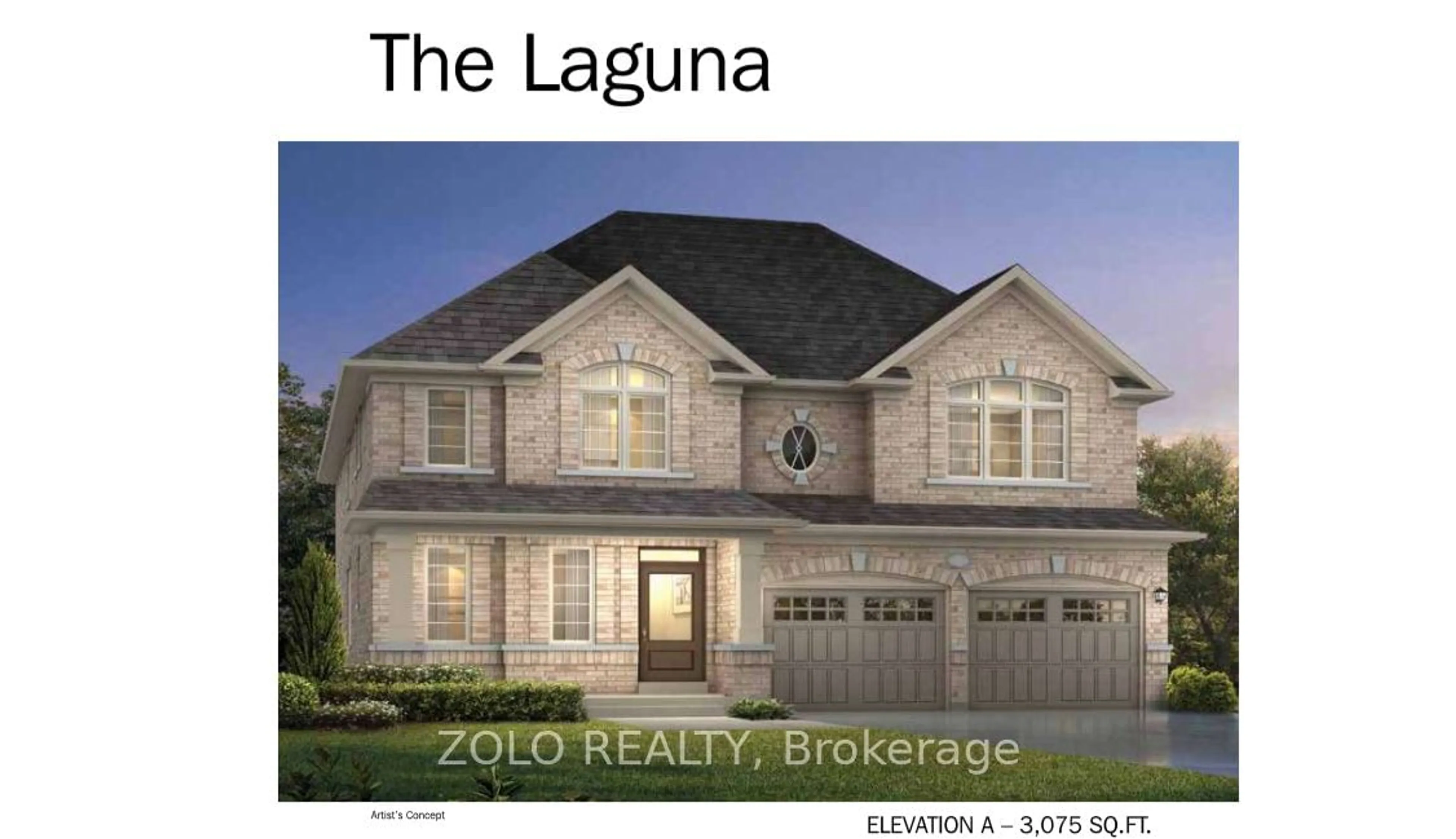 A pic from exterior of the house or condo, the street view for Lot 14 Davis Loop Circ, Innisfil Ontario L0L 1W0