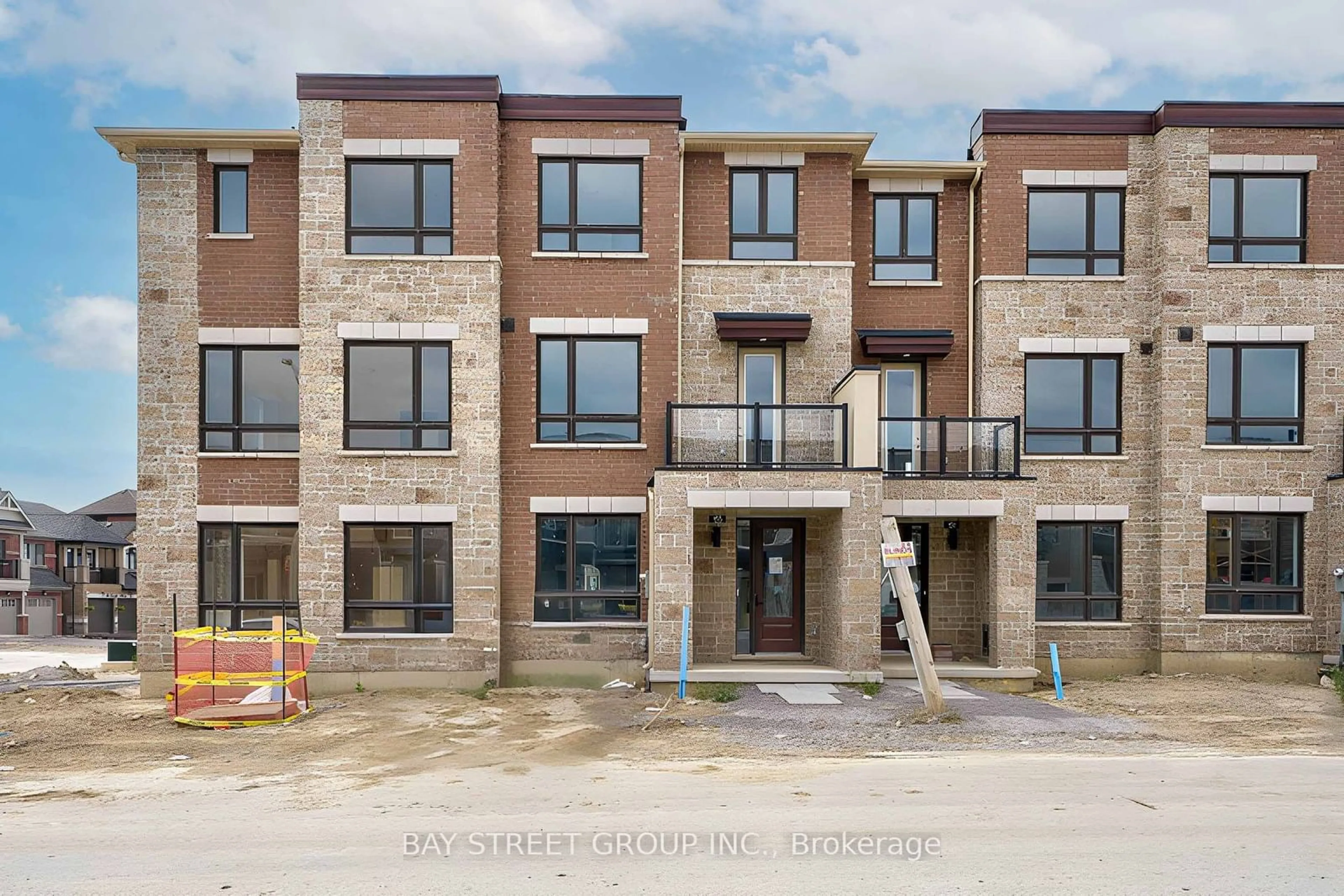 A pic from exterior of the house or condo, the front or back of building for 153 Mumbai Dr, Markham Ontario L3S 3K5