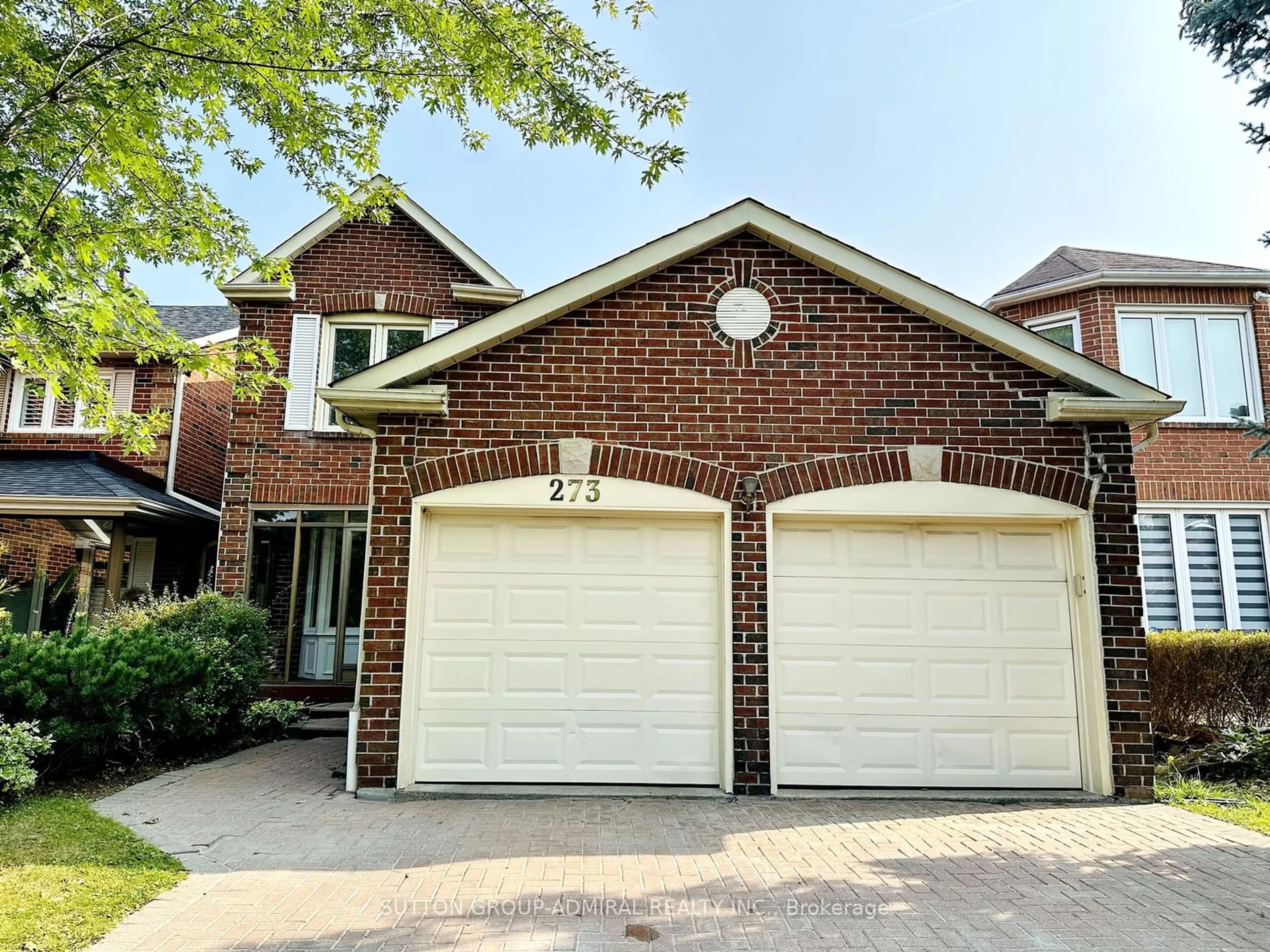 Home with brick exterior material for 273 Spring Gate Blvd, Vaughan Ontario L4J 3G3