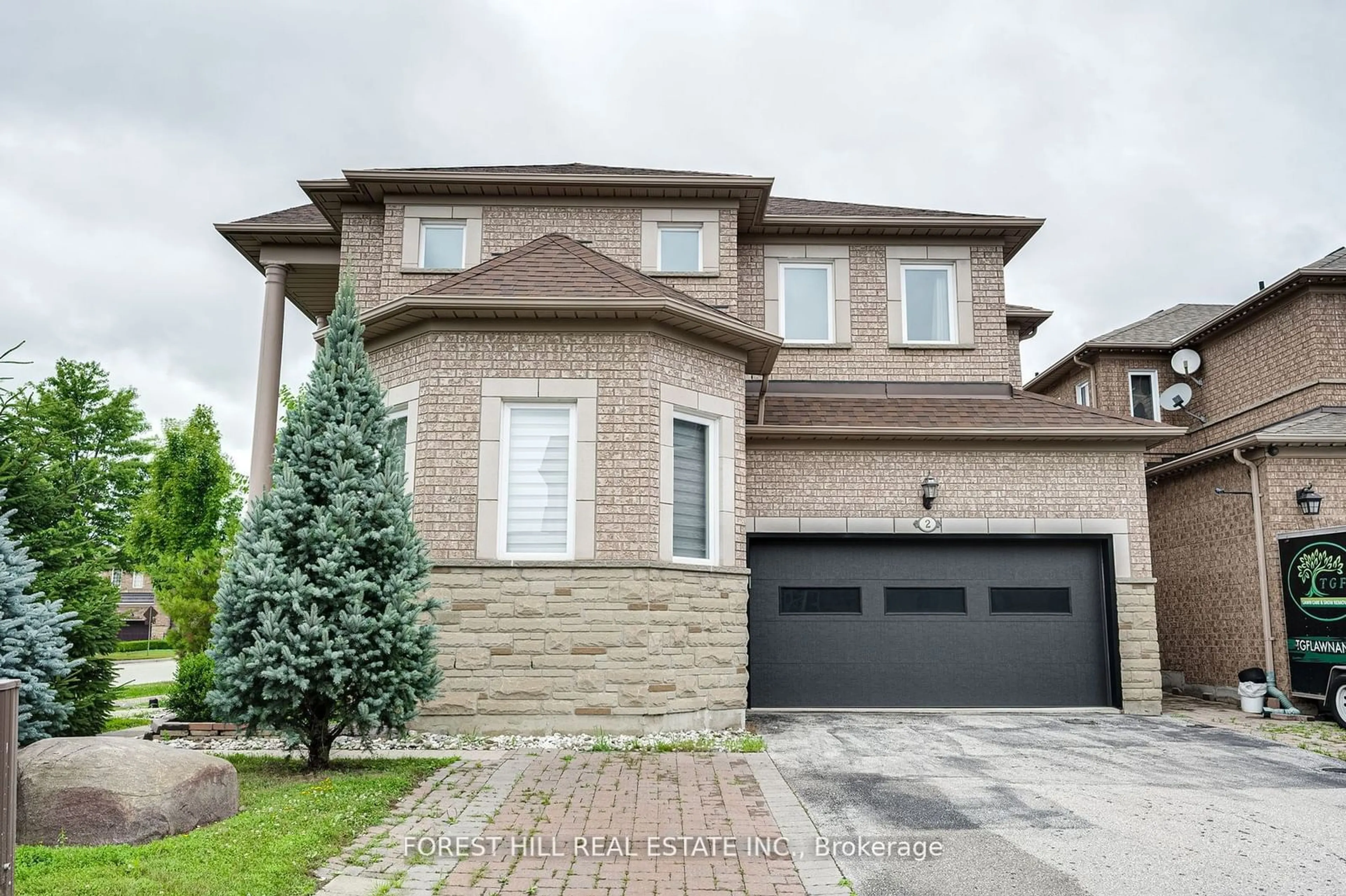 Home with brick exterior material for 2 Reindeer Cres, Vaughan Ontario L4H 2E9