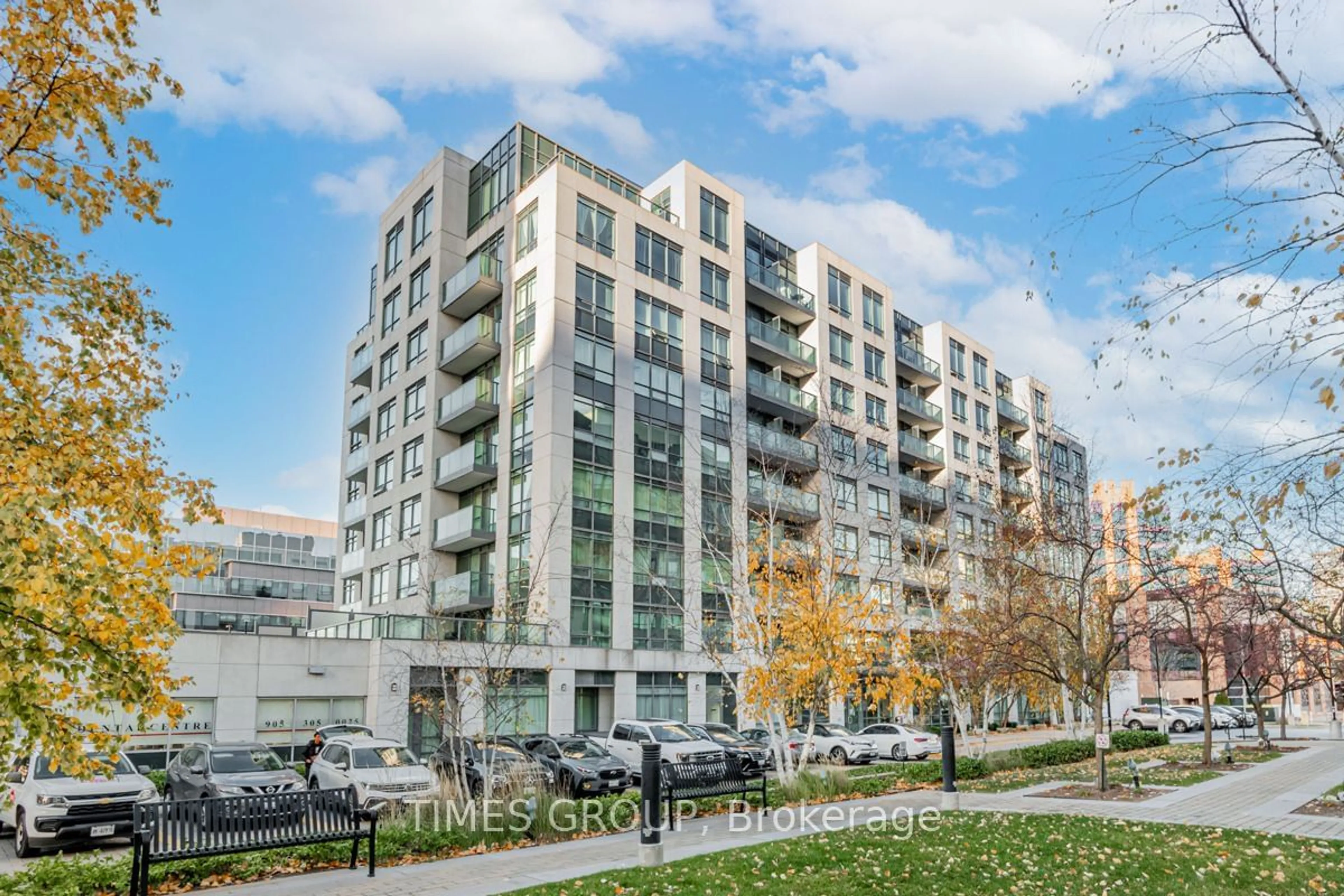 A pic from exterior of the house or condo, the street view for 32 Clegg Rd #306, Markham Ontario L6G 0B2