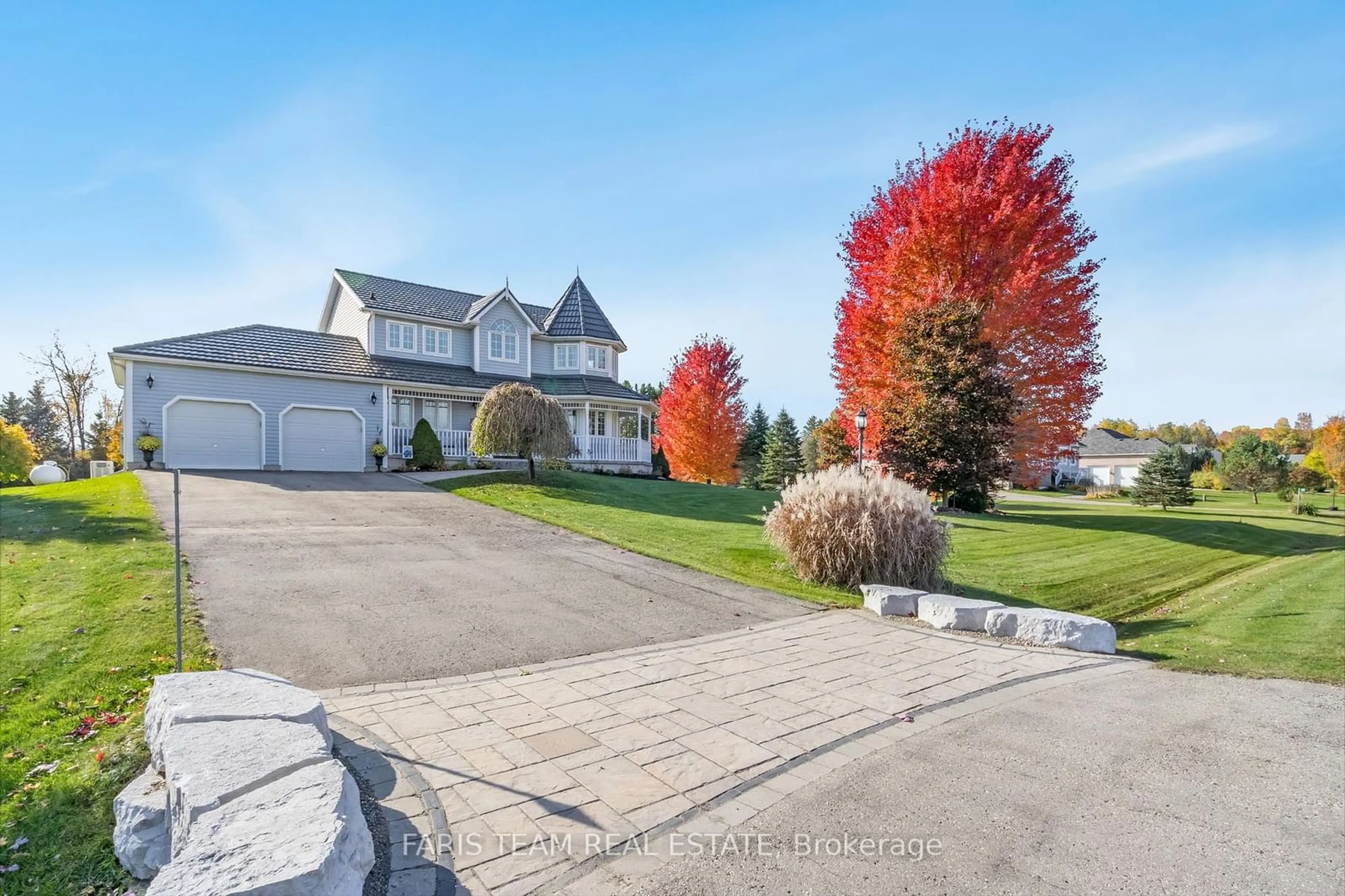 Frontside or backside of a home, the street view for 56 Cindy Lane, Adjala-Tosorontio Ontario L0M 1M0