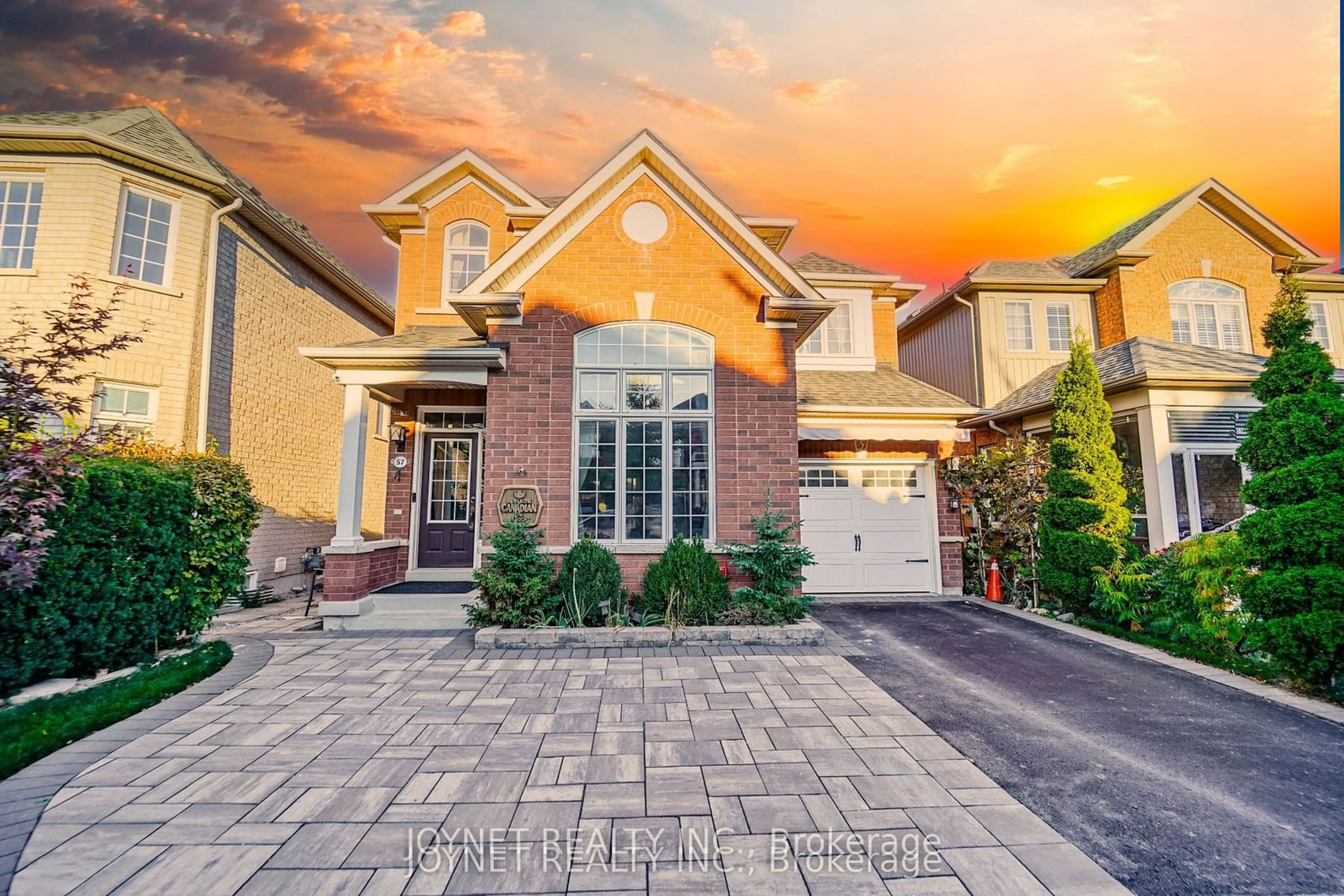 Home with brick exterior material for 57 Macadam Rd, Markham Ontario L6E 2C2