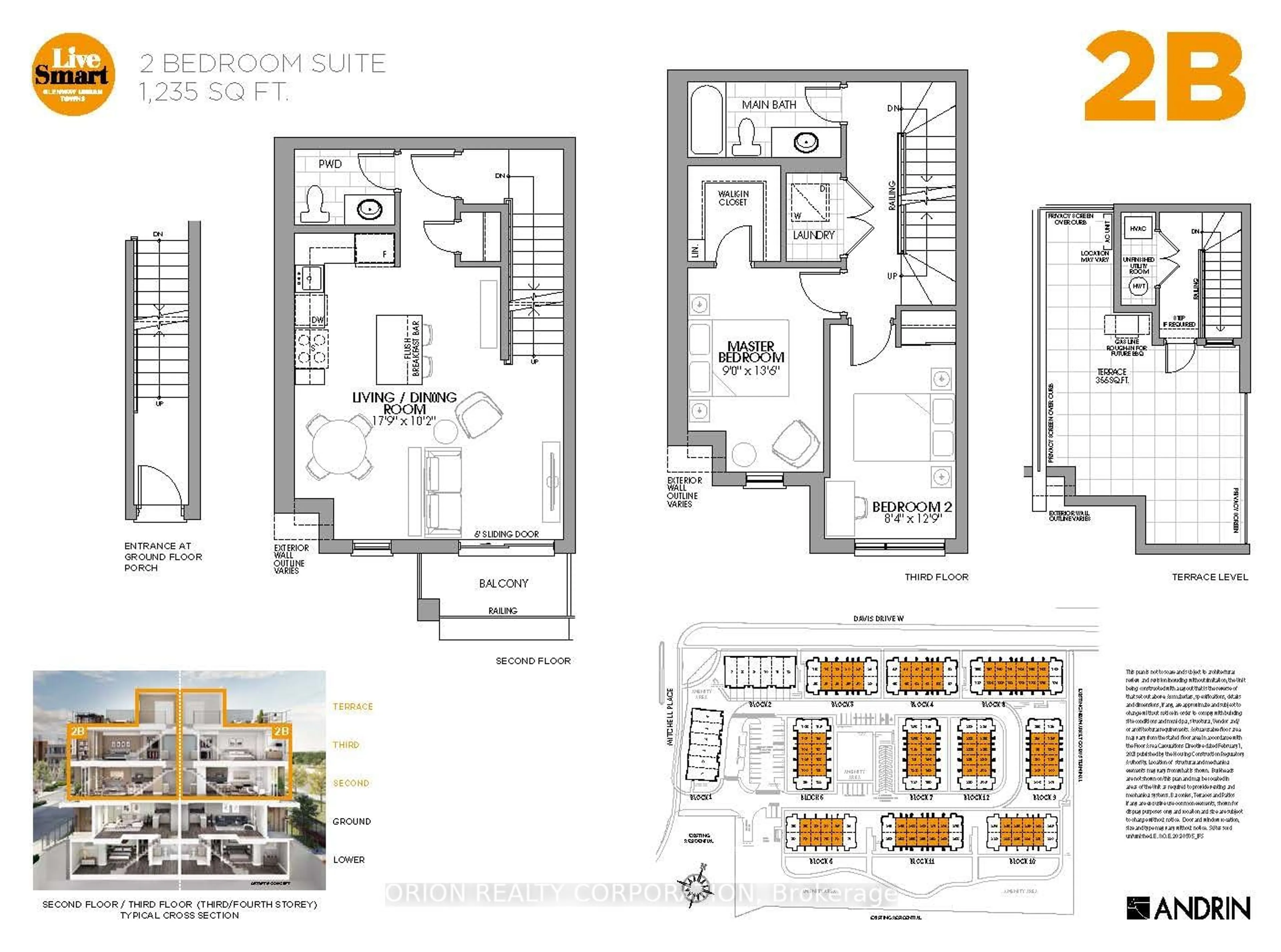 Floor plan for 20 Lytham Green Circ #7, Newmarket Ontario L3Y 0C7