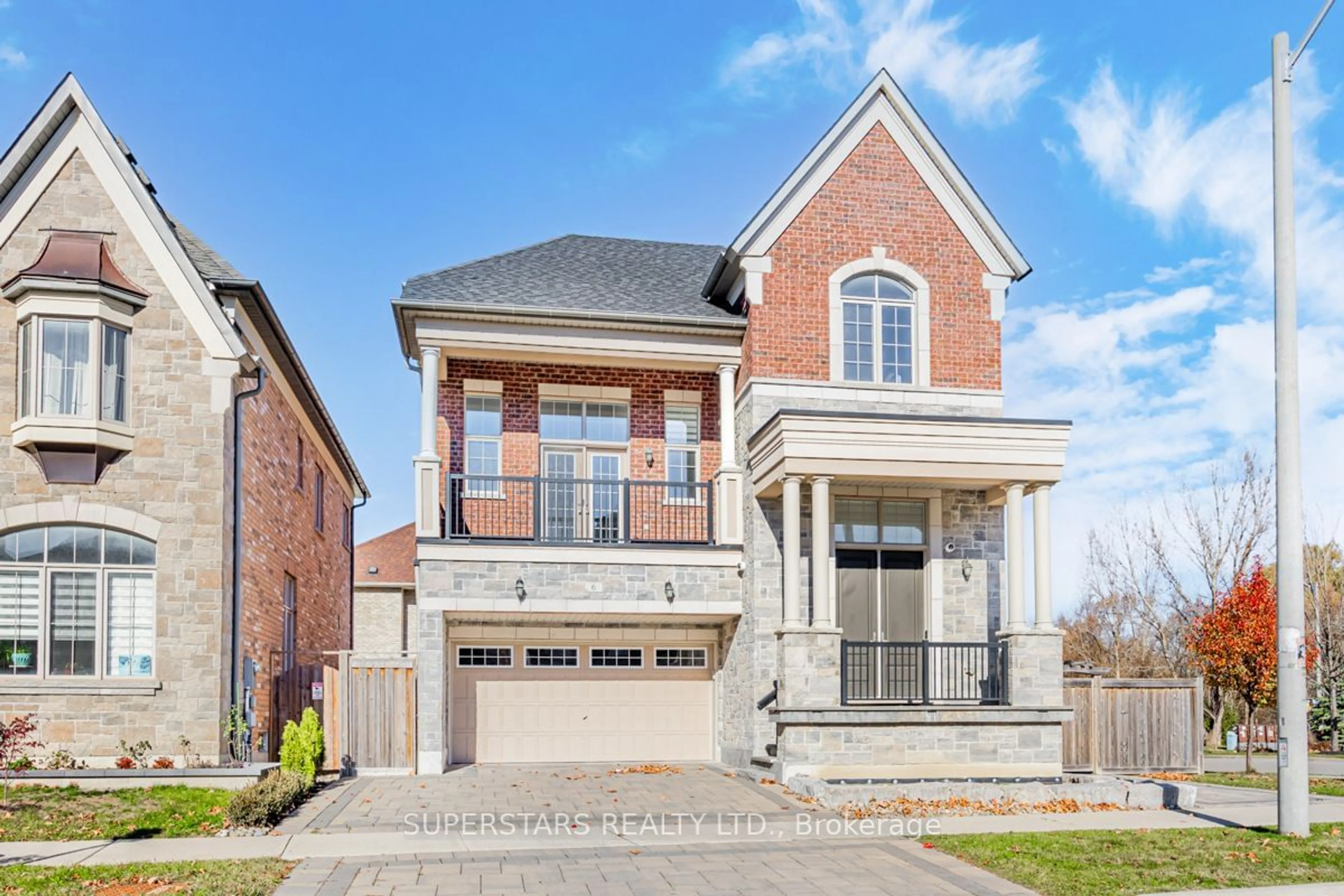 Home with brick exterior material for 6 Rossini Dr, Richmond Hill Ontario L4E 0R6