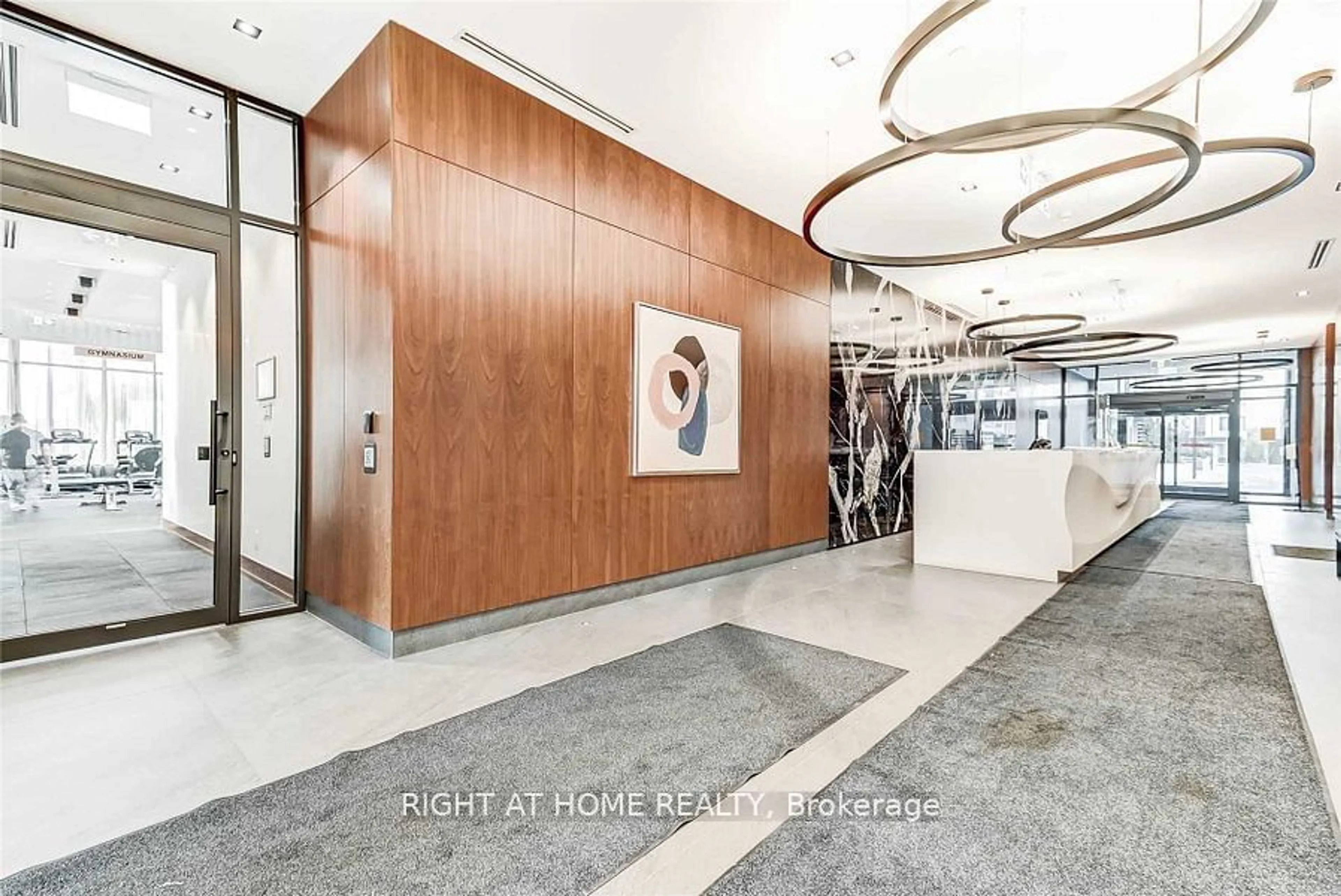 Indoor lobby, ceramic floors for 7895 Jane St #213, Vaughan Ontario L4K 2M7