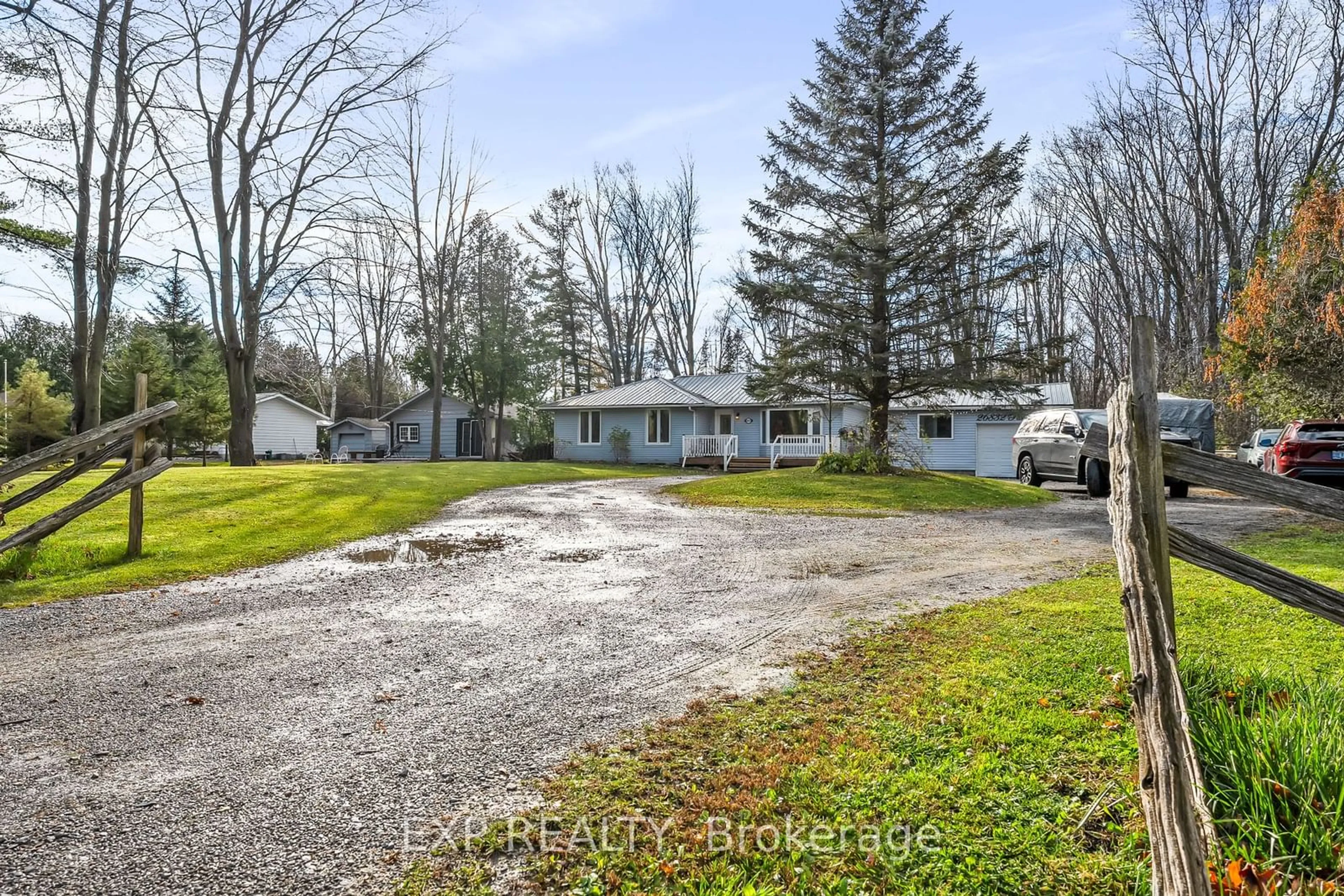 Frontside or backside of a home, cottage for 26832 Park Rd, Georgina Ontario L0E 1R0