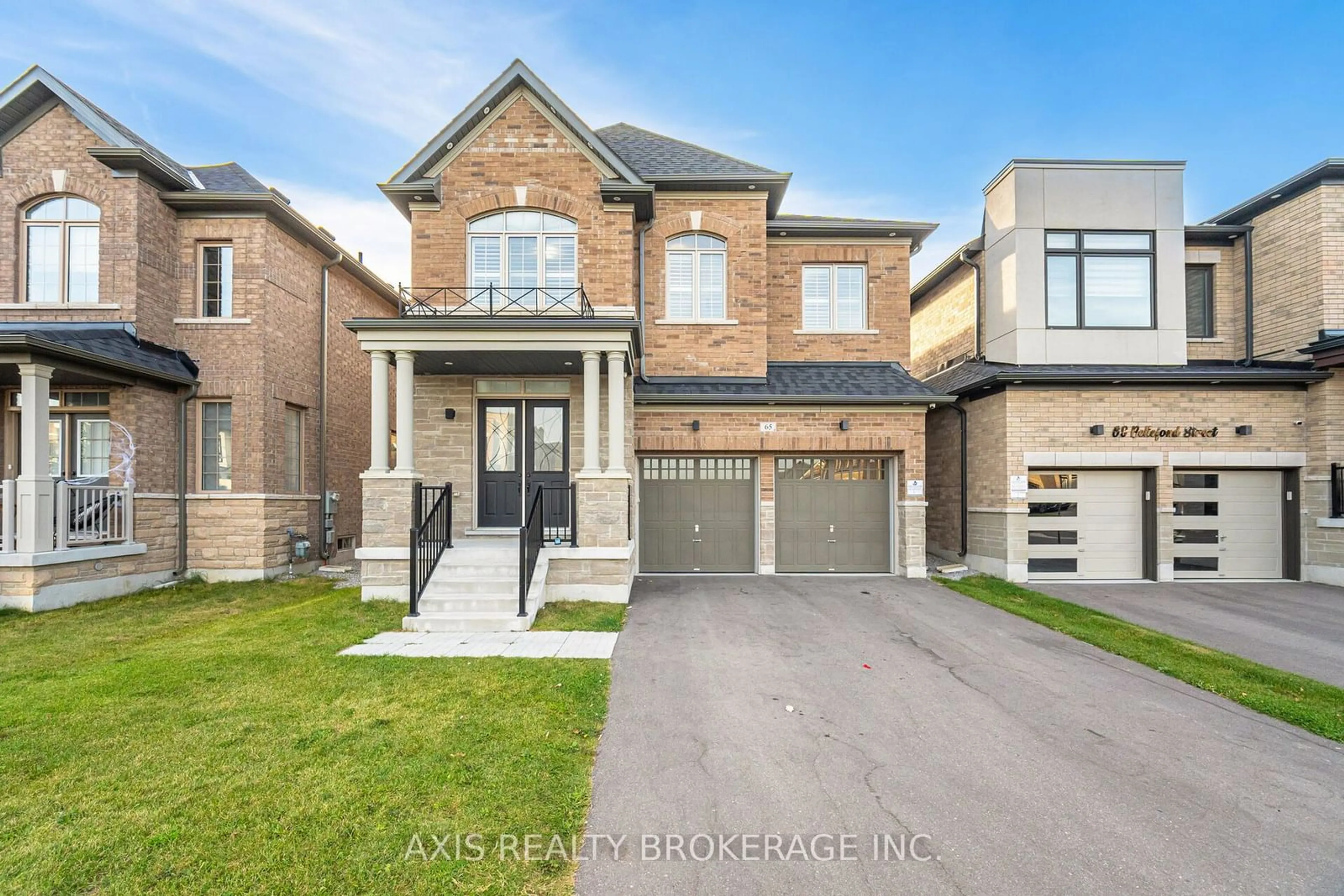 Home with brick exterior material for 65 Bellefond St, Vaughan Ontario L4H 5C5