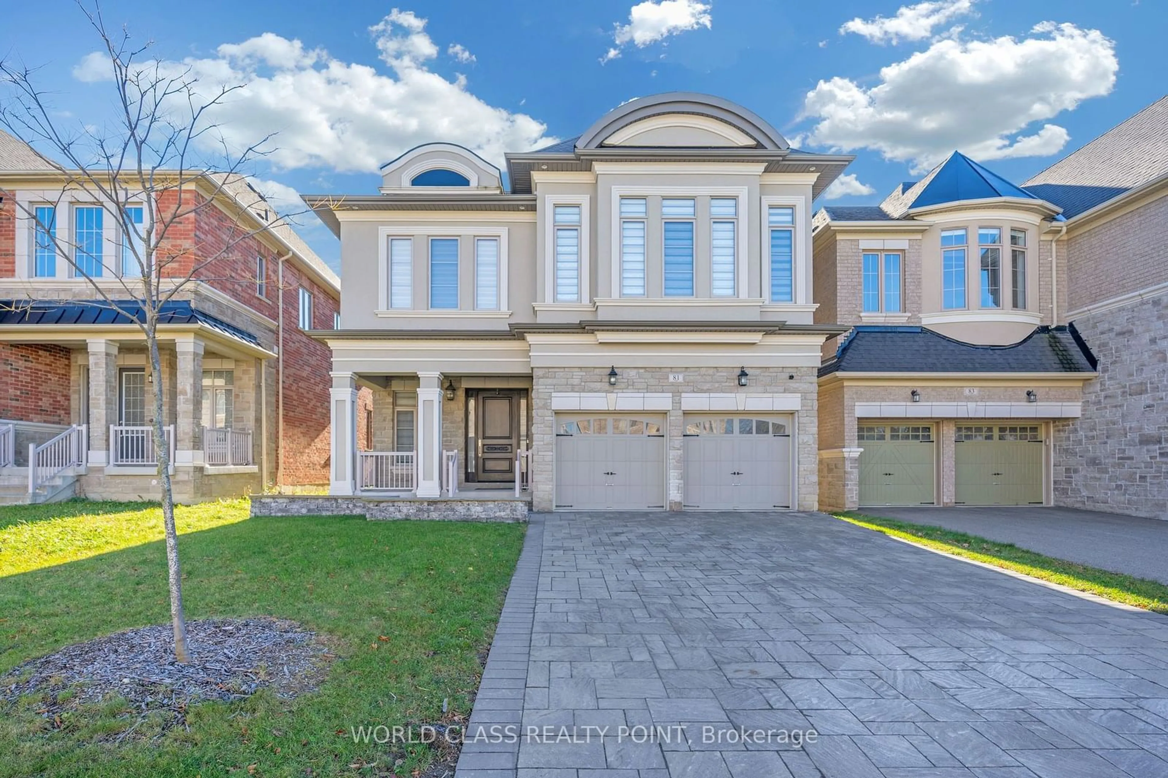 Home with brick exterior material for 81 Wellspring Ave, Richmond Hill Ontario L4E 1E8