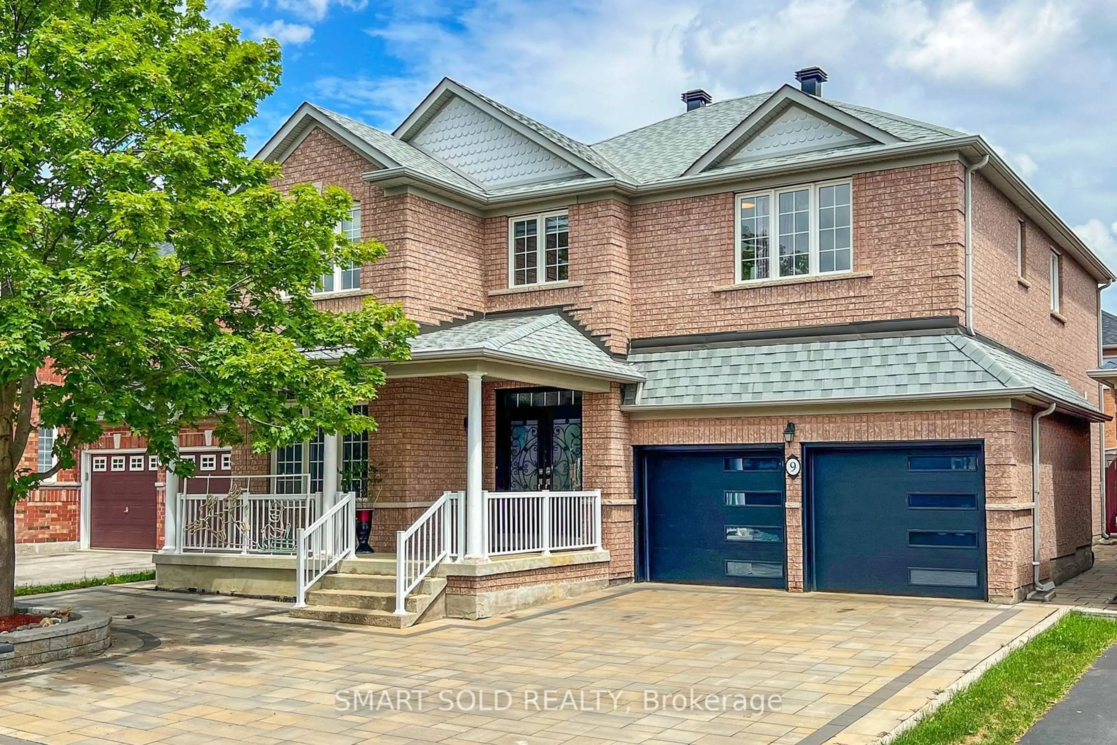 Home with brick exterior material for 9 Casa Nova Dr, Vaughan Ontario L4H 2Z9