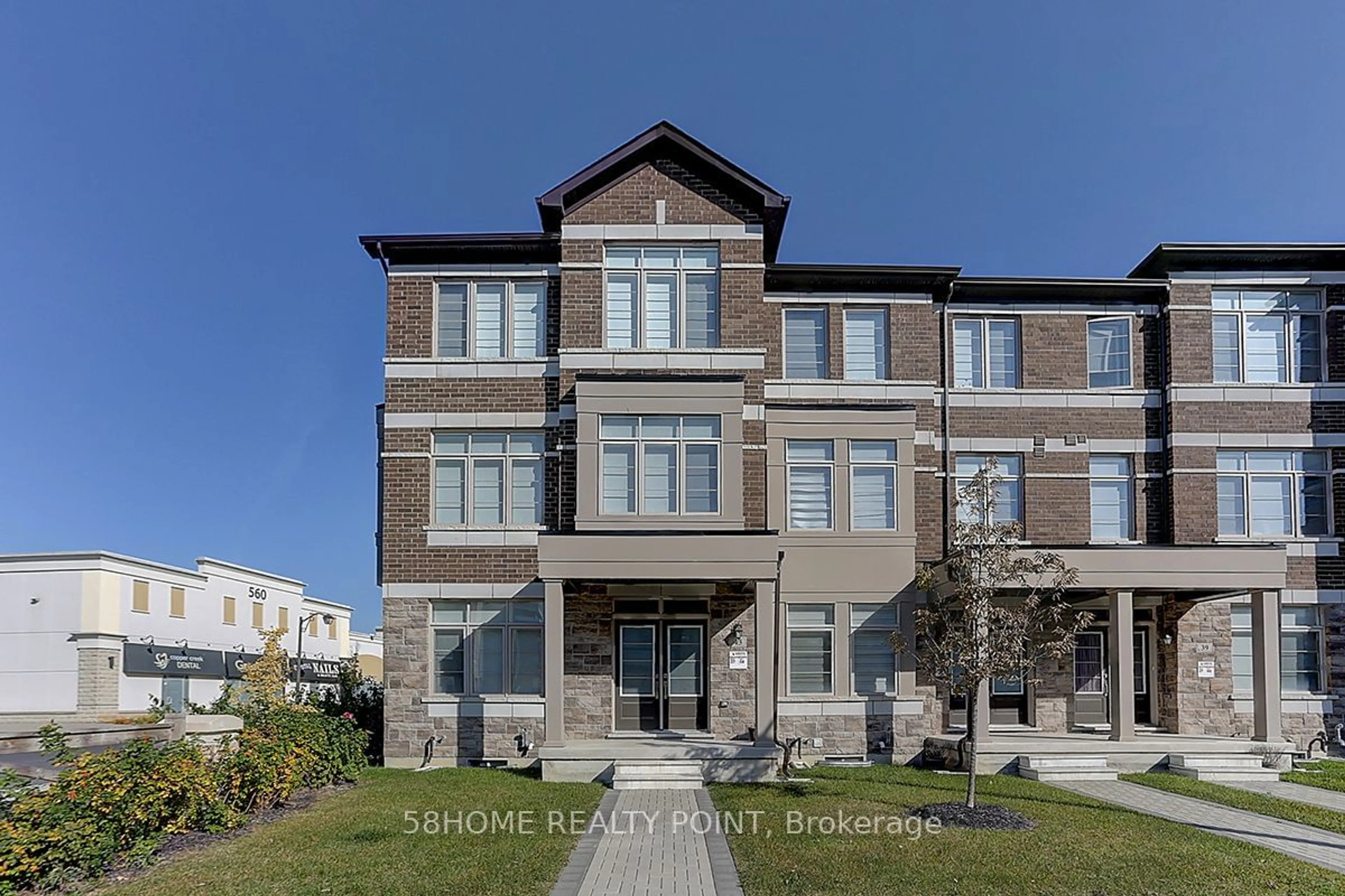 A pic from exterior of the house or condo, the front or back of building for 43 Floyd Ford Way, Markham Ontario L6B 1R2