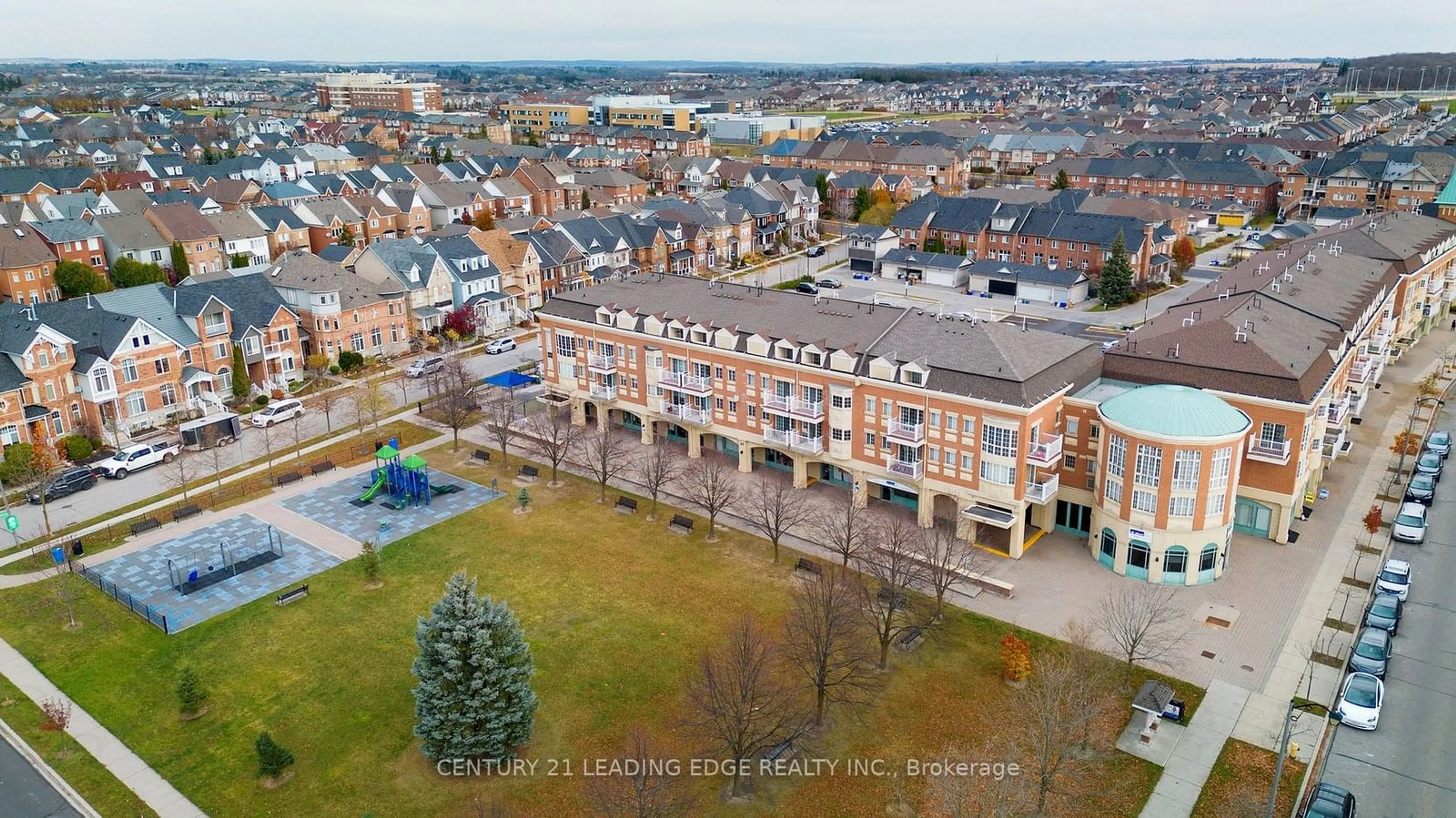 A pic from exterior of the house or condo, the front or back of building for 15 Cornell Meadows Ave #A205, Markham Ontario L6B 1B6