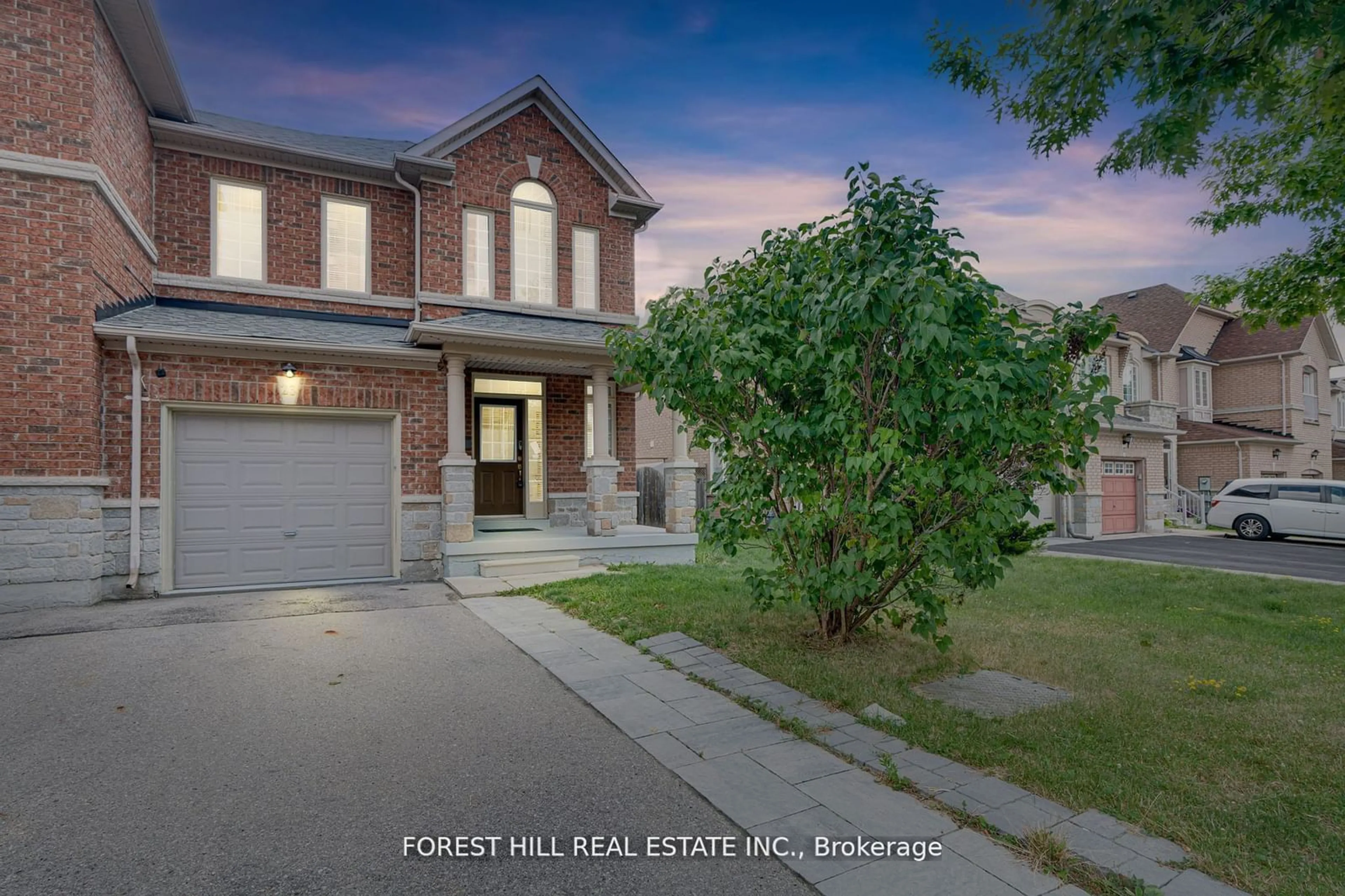 Frontside or backside of a home, the street view for 23 Zola Gate, Vaughan Ontario L4J 9A7