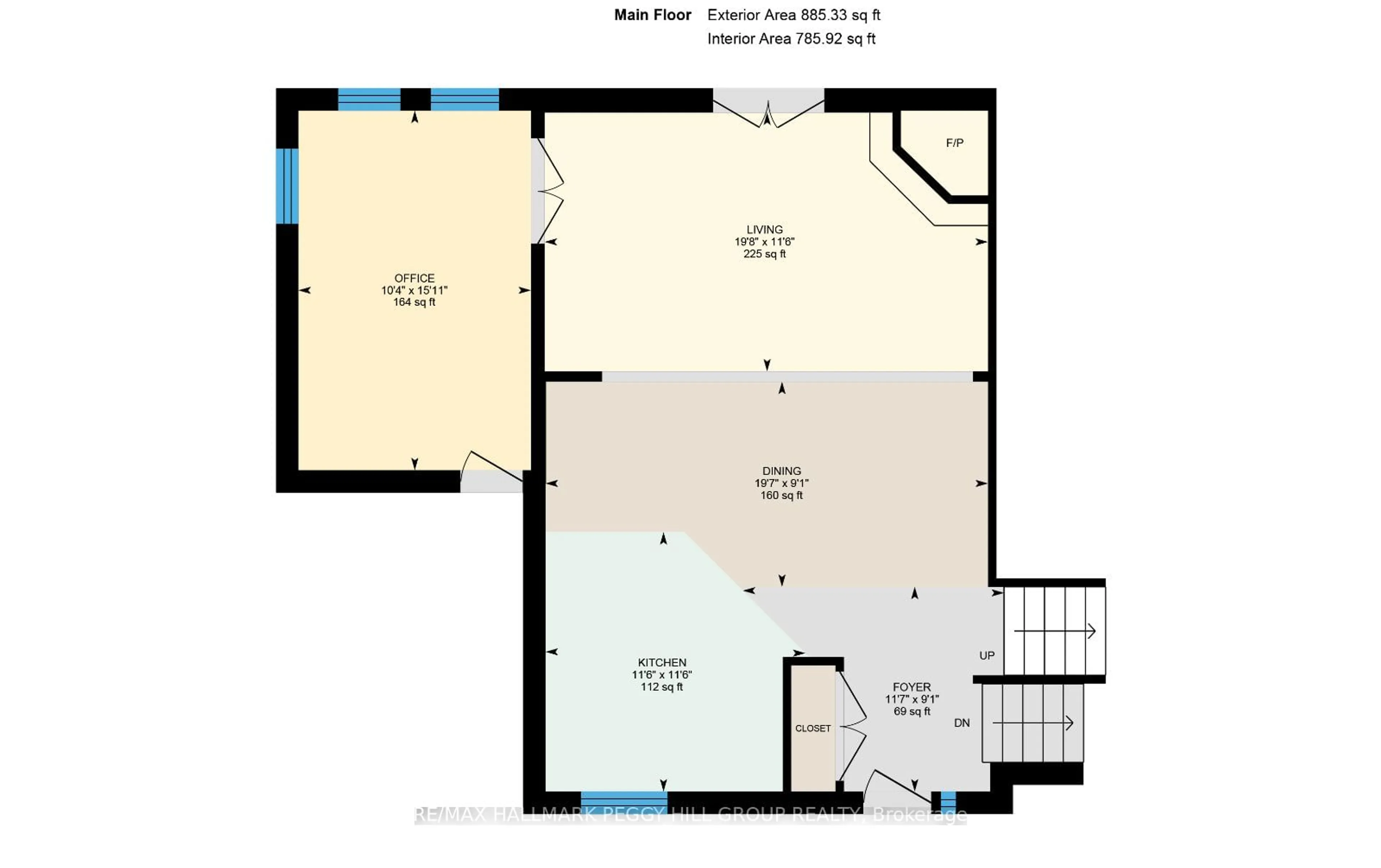 Floor plan for 8071 4th Line, Essa Ontario L0M 1B1