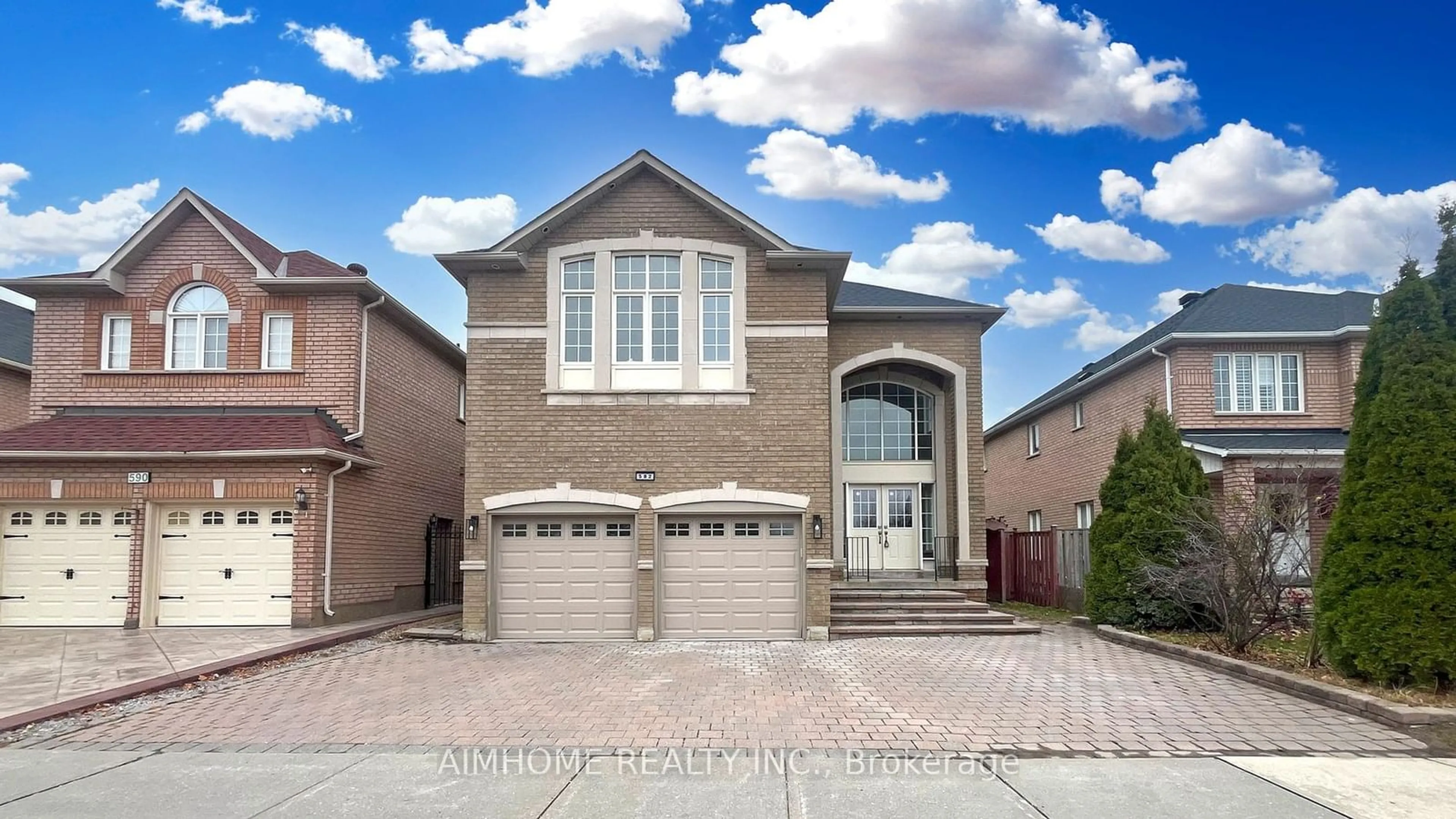 Home with brick exterior material for 592 Highglen Ave, Markham Ontario L3S 4N5