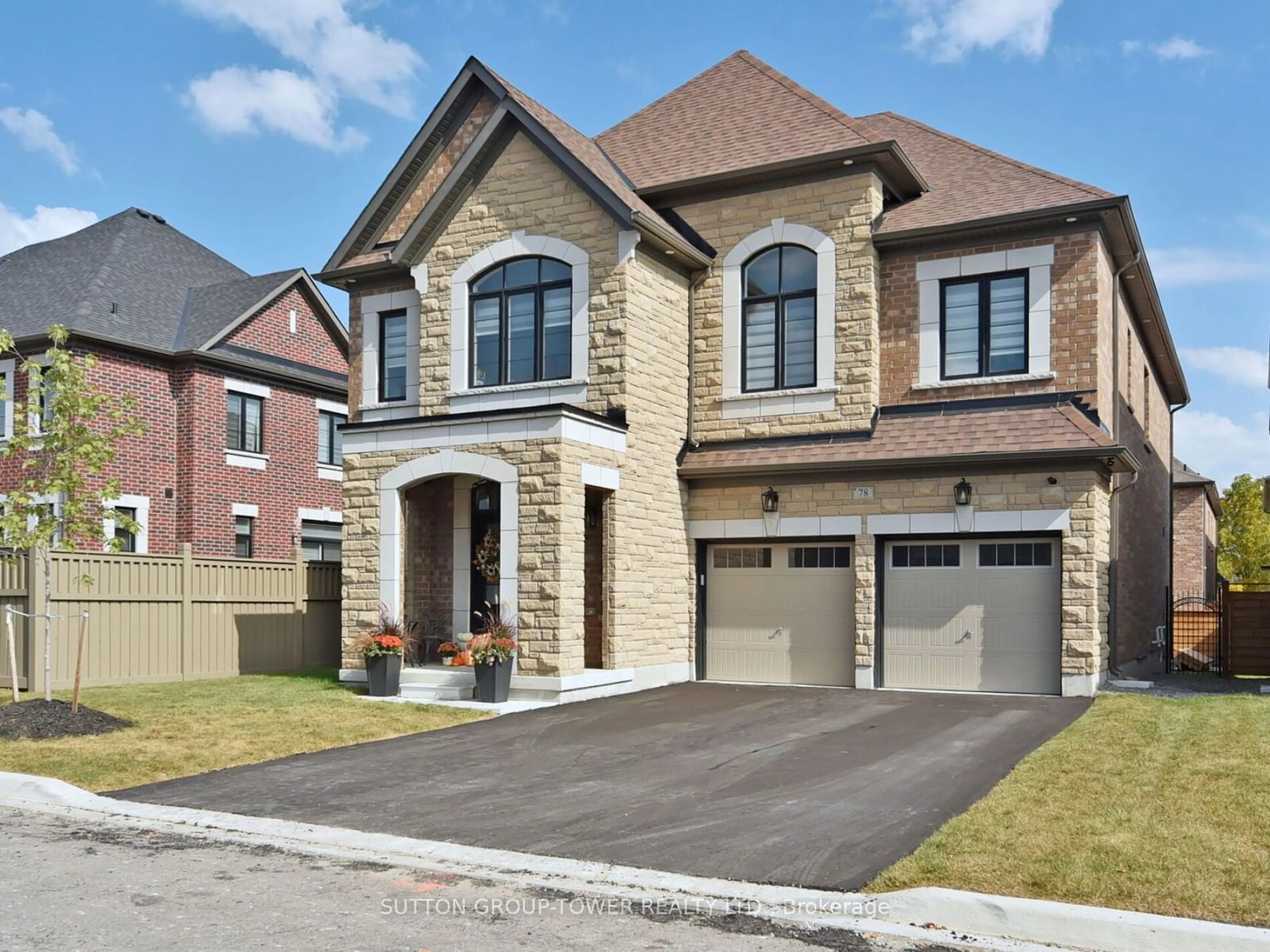 Home with brick exterior material for 78 Stilton Ave, Vaughan Ontario L4H 5B9