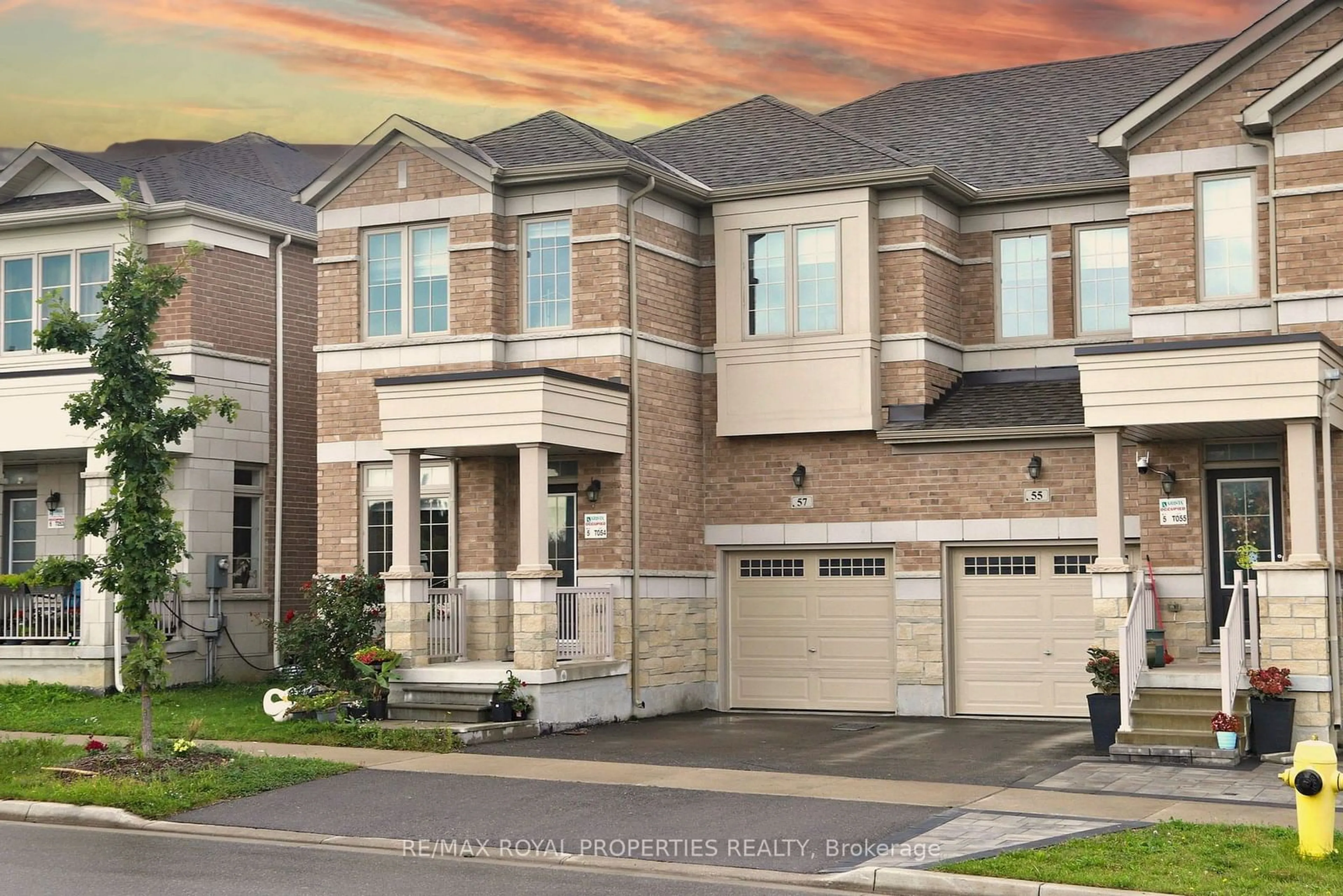 Home with brick exterior material for 57 Decast Cres, Markham Ontario L6B 1N6