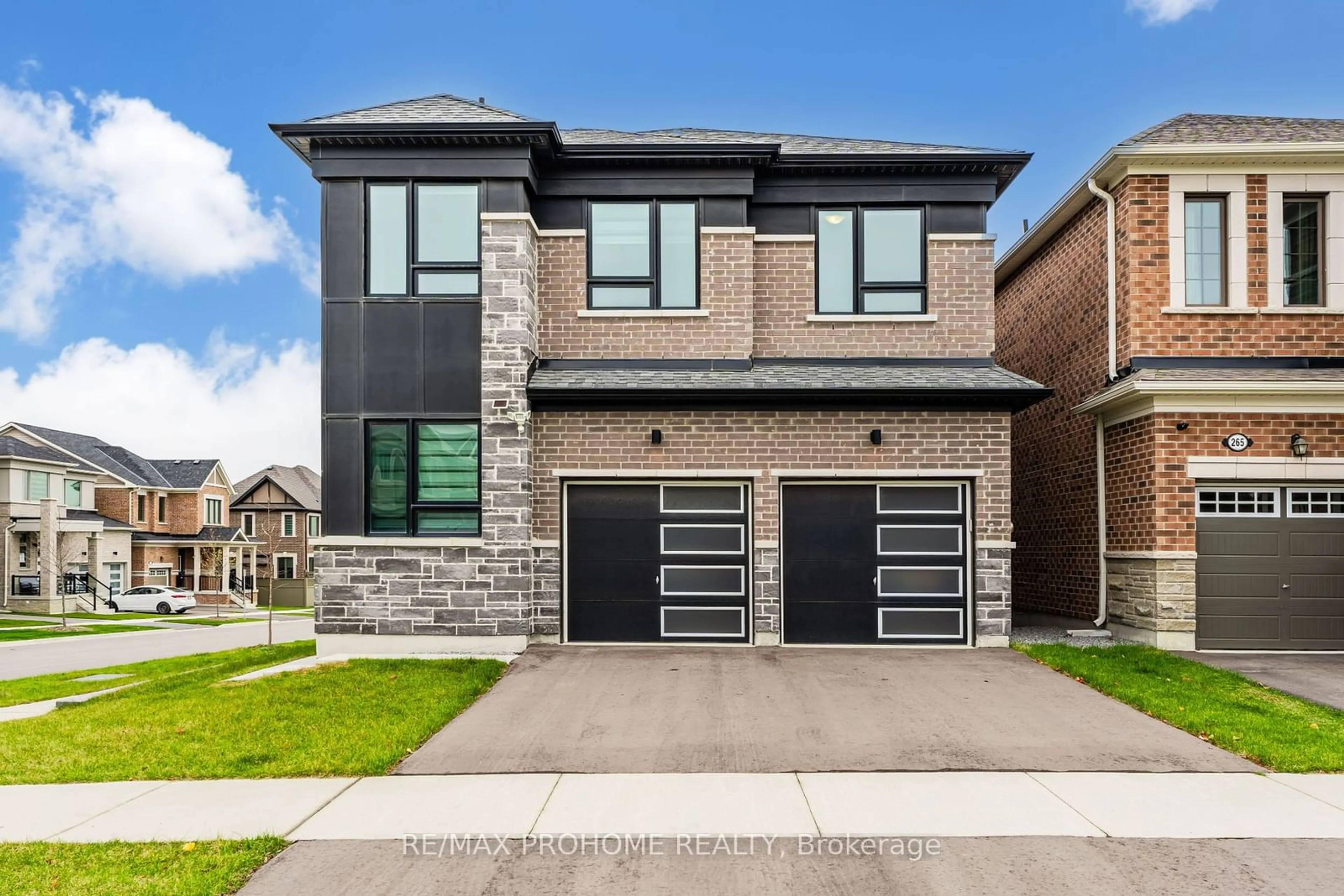 Home with brick exterior material for 1 Frederick Roman Ave, Markham Ontario L6C 3R7