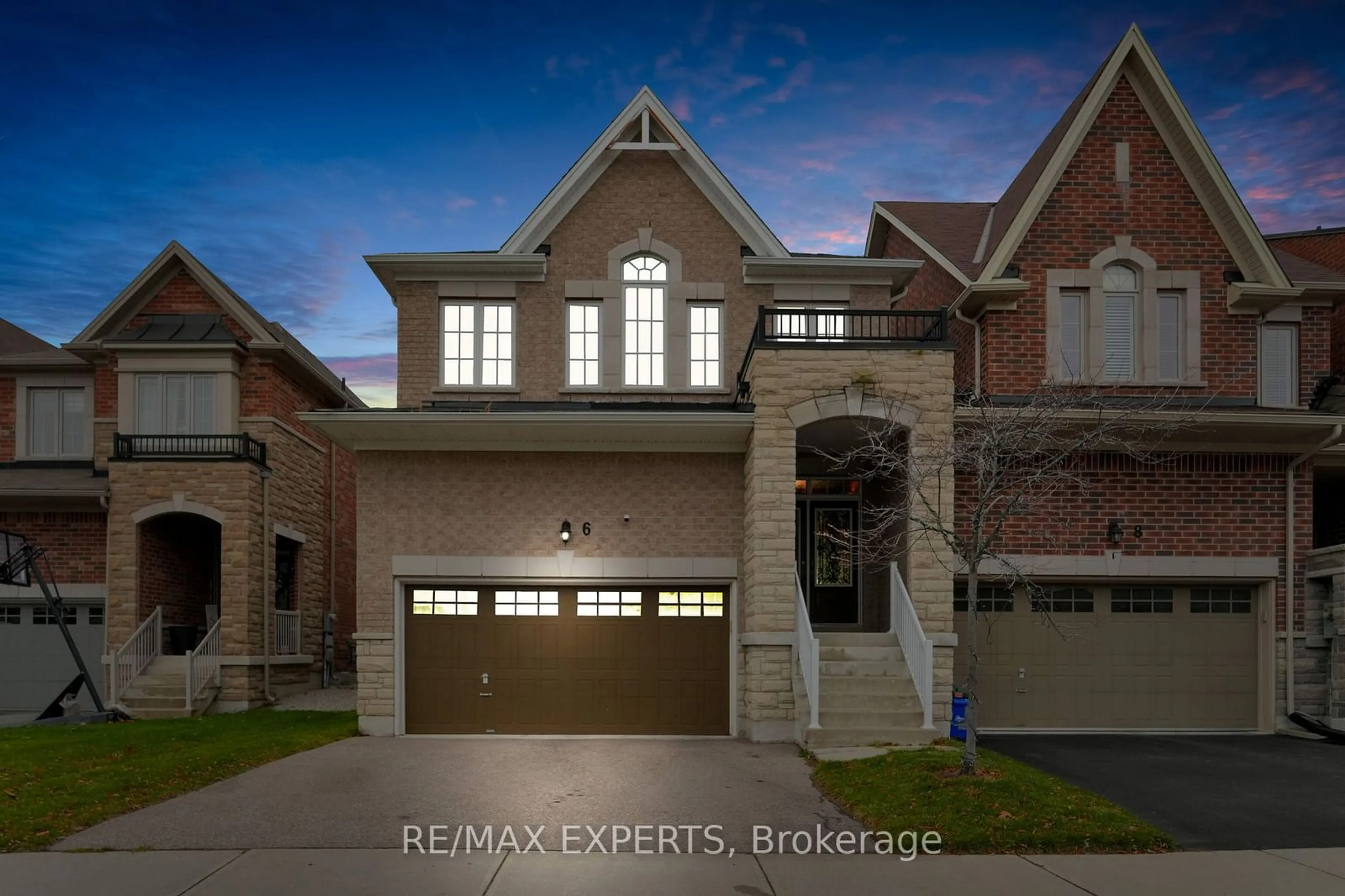 Home with brick exterior material for 6 Mack Clement Lane, Richmond Hill Ontario L4S 1K7