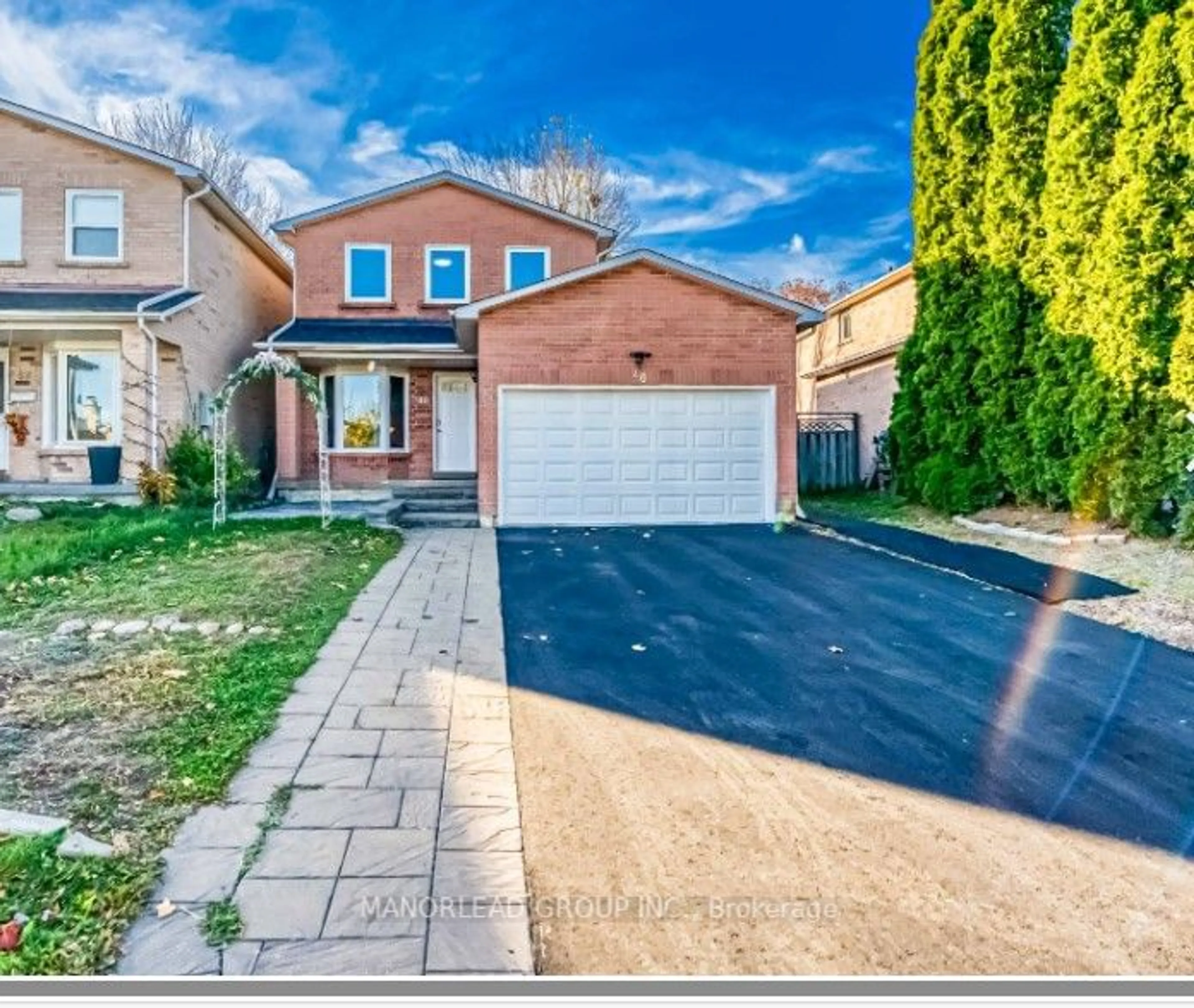 Frontside or backside of a home, the street view for 40 Michener Cres, Markham Ontario L3P 6Z4