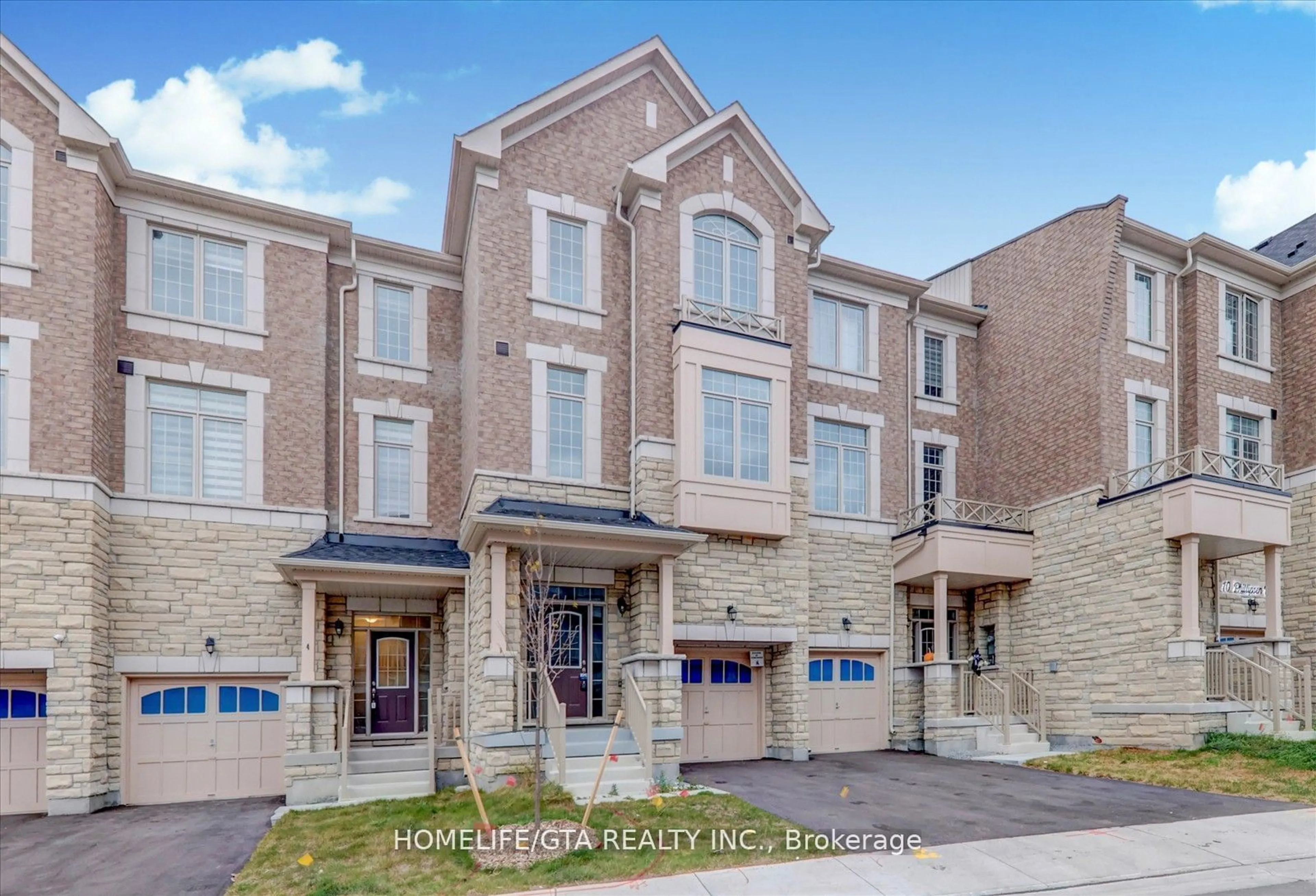 A pic from exterior of the house or condo, the street view for 6 Phillipsen Way, Markham Ontario L3S 3J5