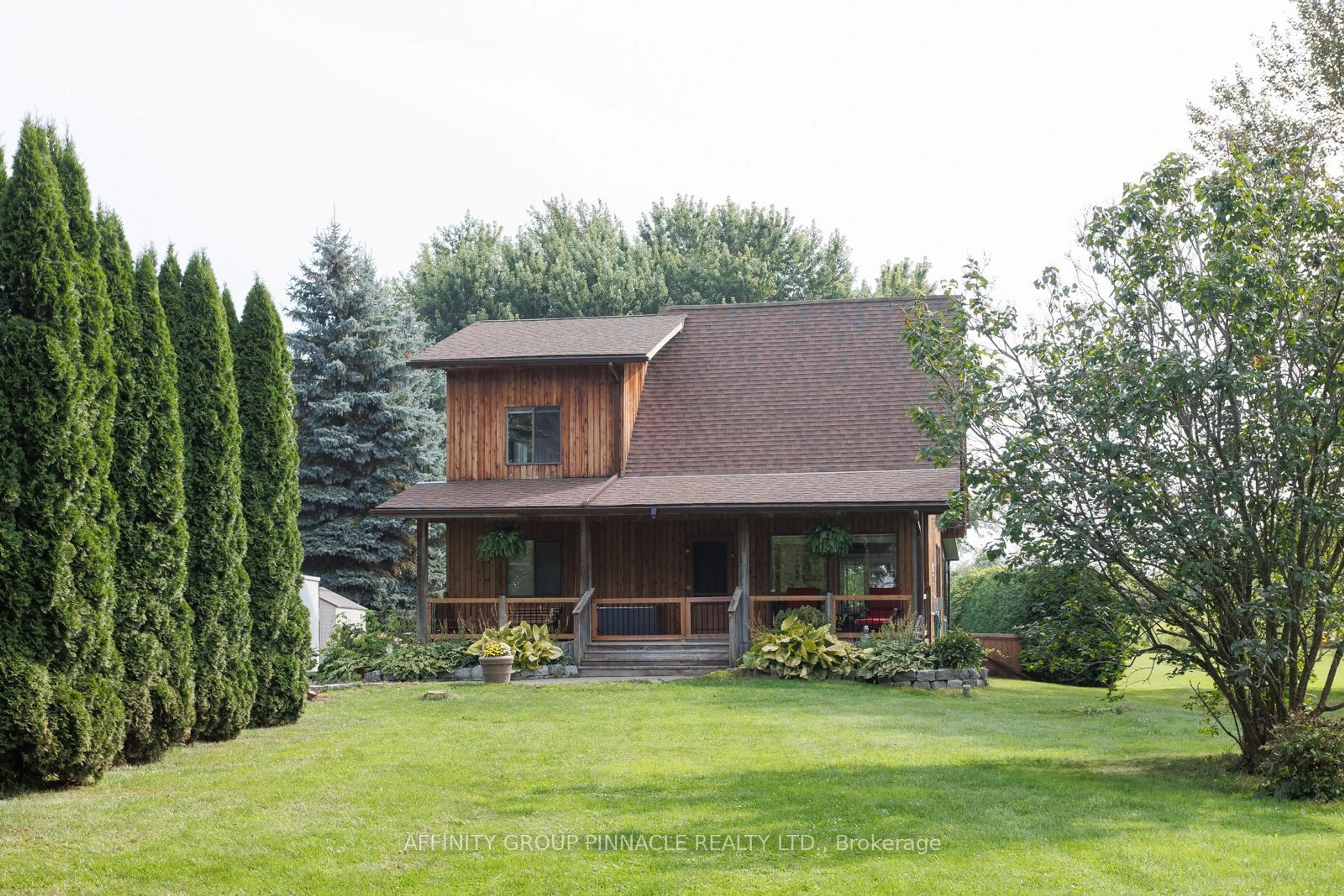 Frontside or backside of a home, cottage for 57 Cedar Beach Rd, Brock Ontario L0K 1A0