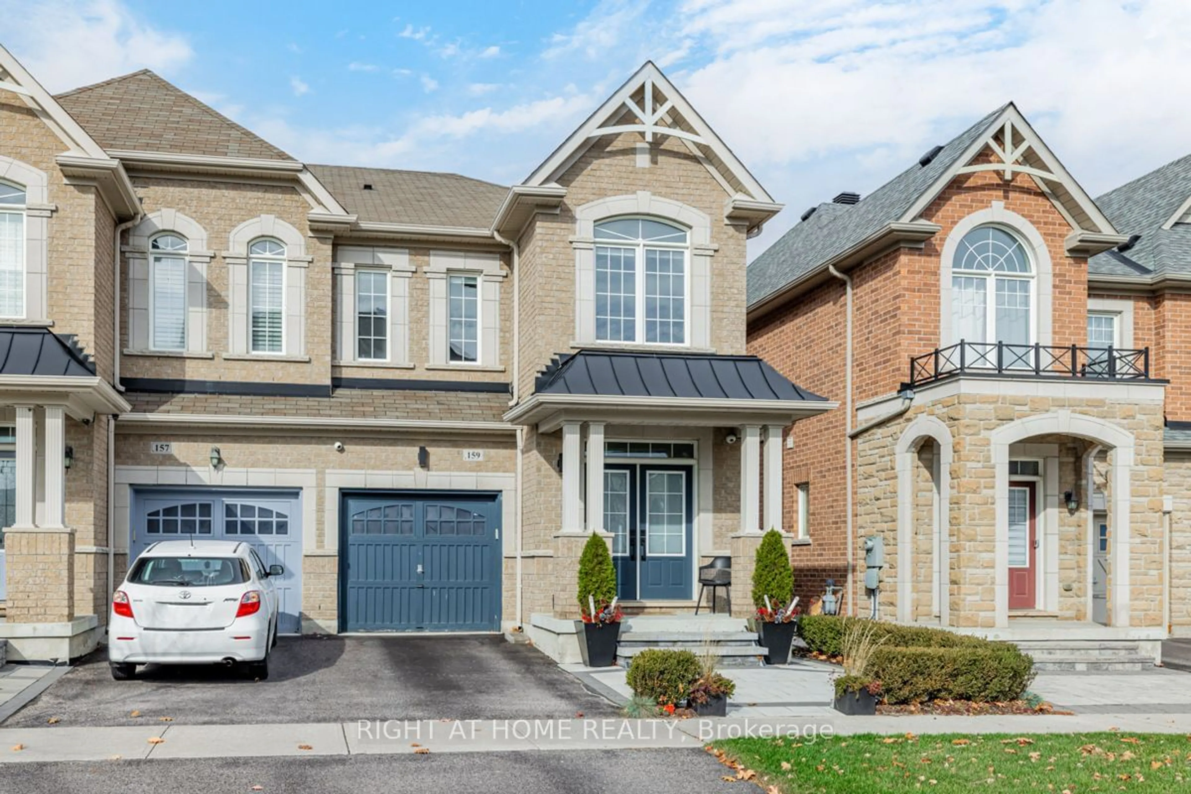 Home with brick exterior material for 159 Fimco Cres, Markham Ontario L6E 0R2