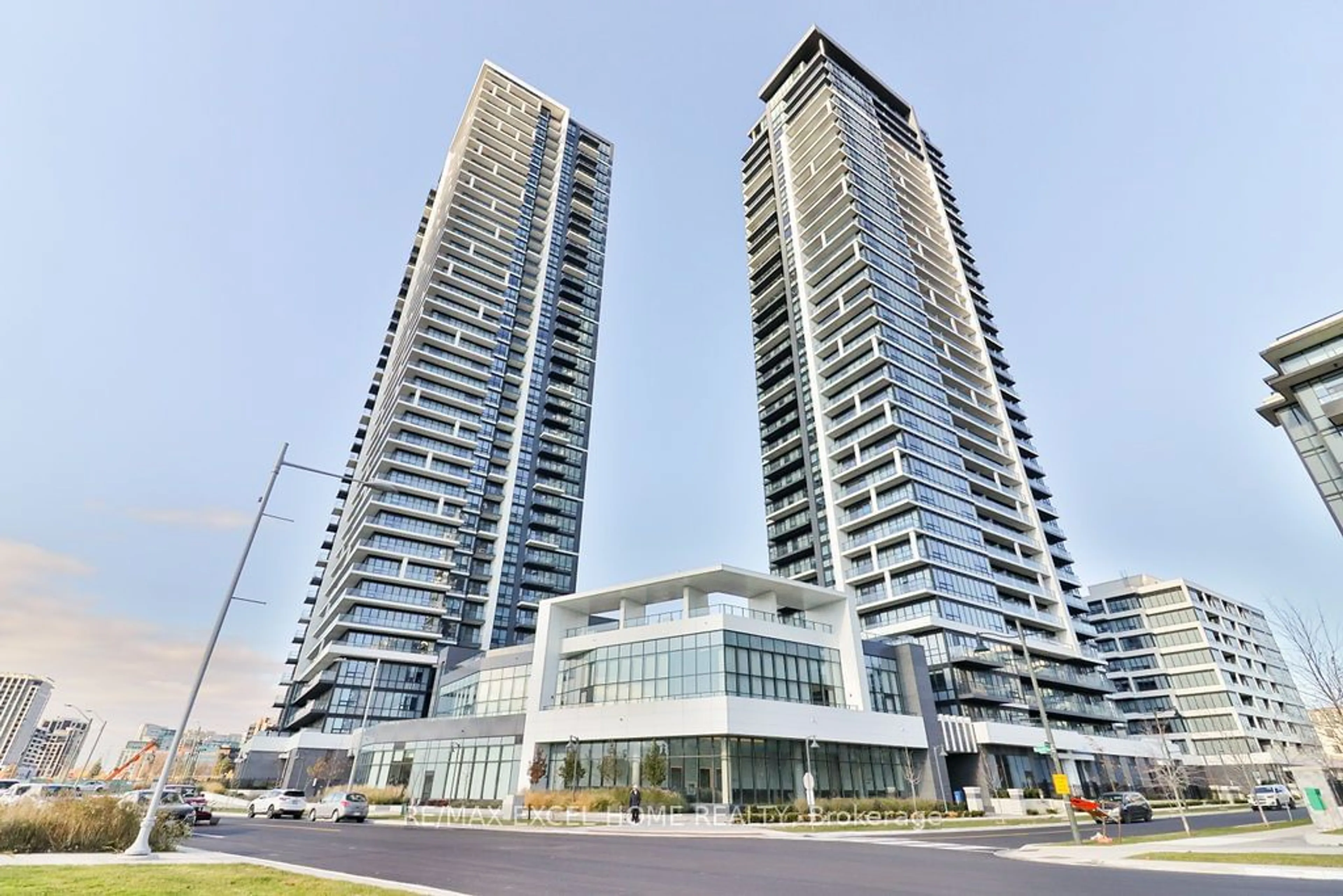 A pic from exterior of the house or condo, the front or back of building for 8 Water Walk Dr #3603, Markham Ontario L3R 6L4