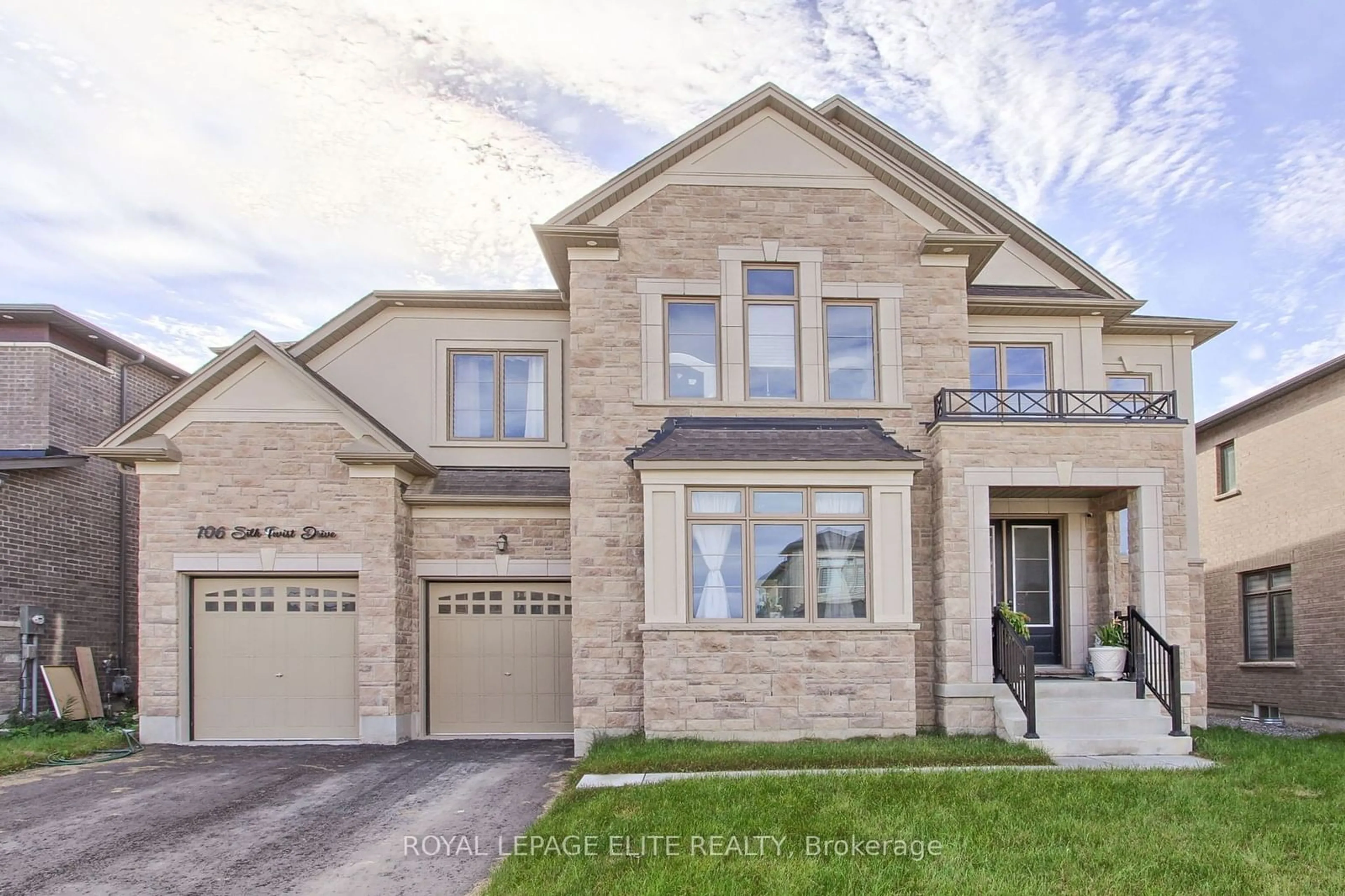 Home with brick exterior material for 106 Silk Twist Dr, East Gwillimbury Ontario L9N 0E5