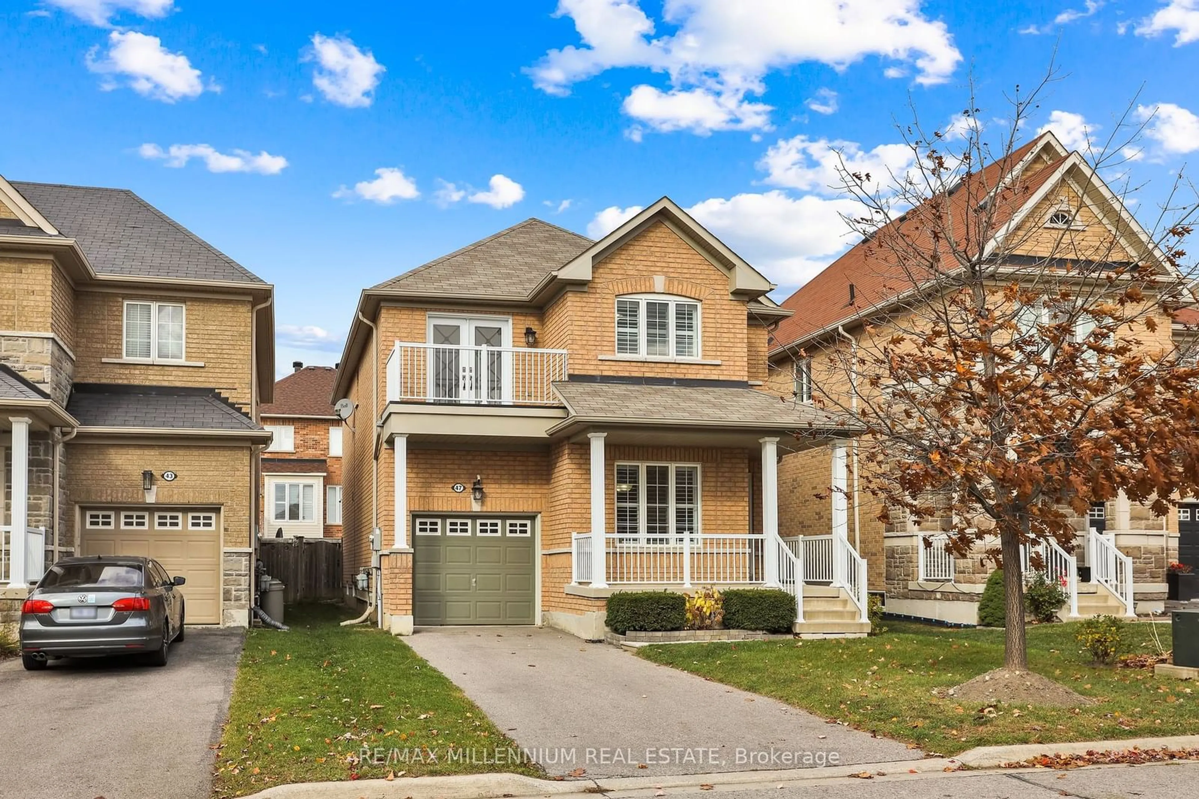 A pic from exterior of the house or condo, the street view for 47 Jonas Millway, Whitchurch-Stouffville Ontario L4A 0M4