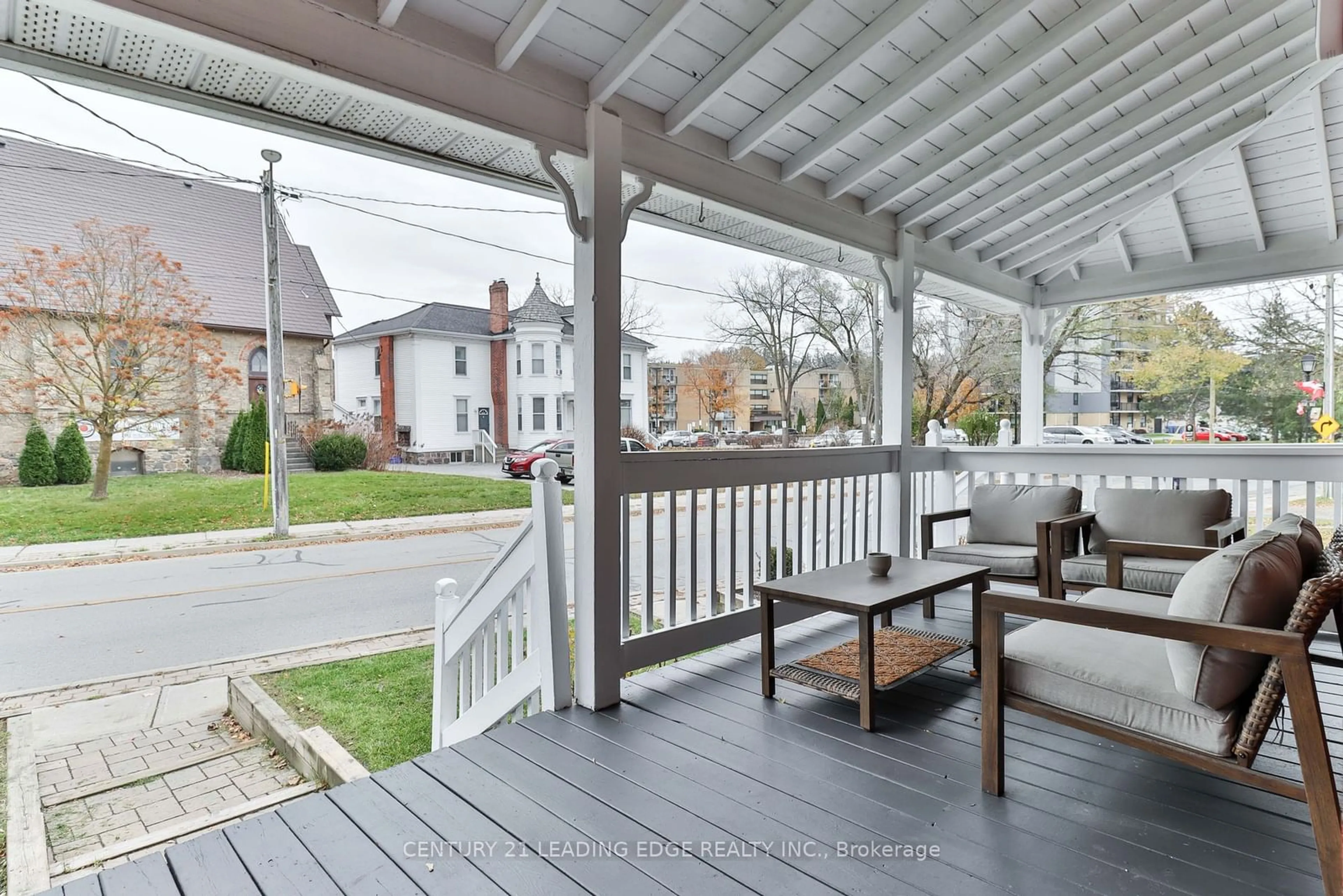 Patio, the fenced backyard for 487 EAGLE St, Newmarket Ontario L3Y 1K7