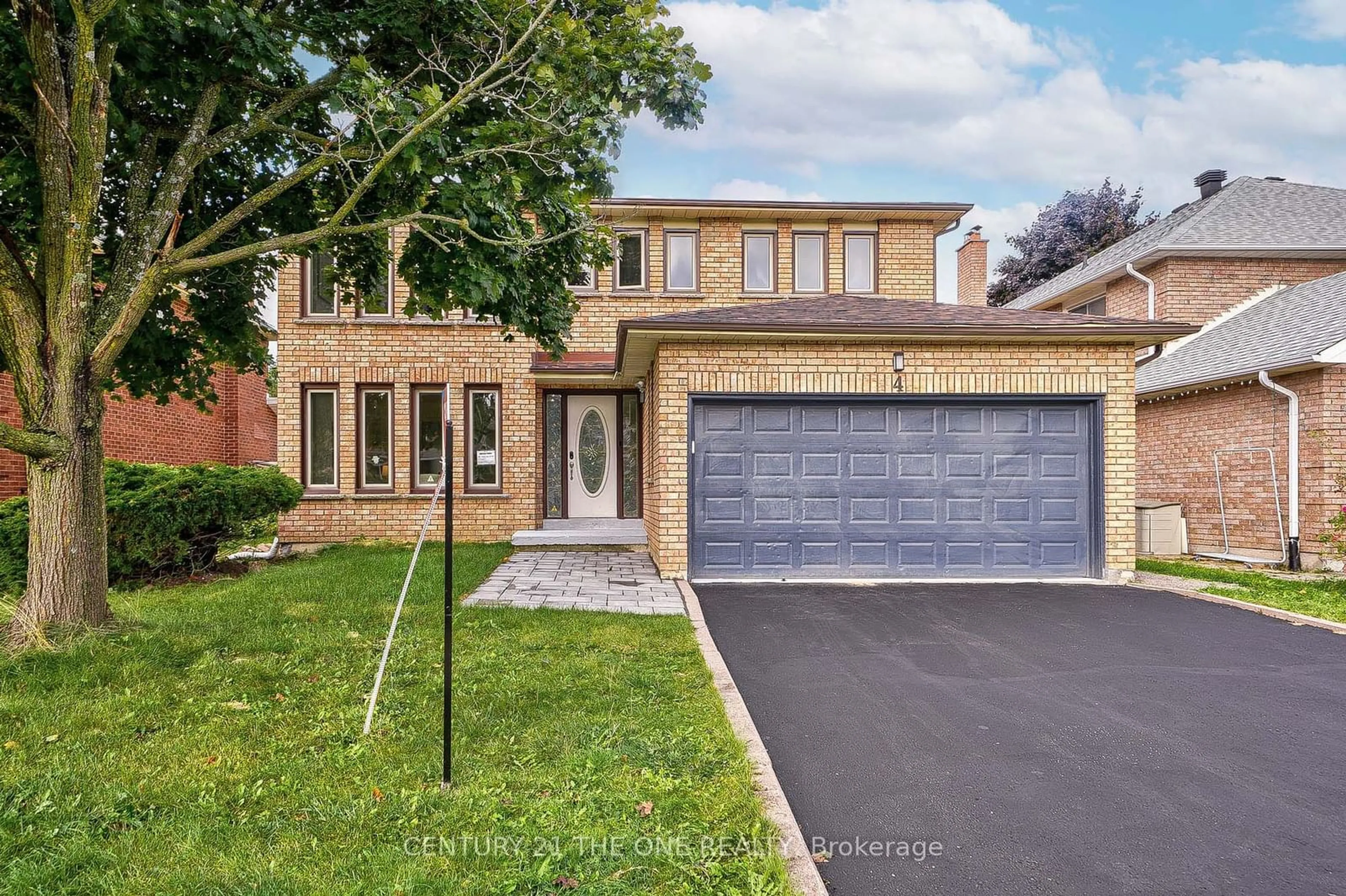 Home with brick exterior material for 4 Waterwheel St, Markham Ontario L3P 6M4