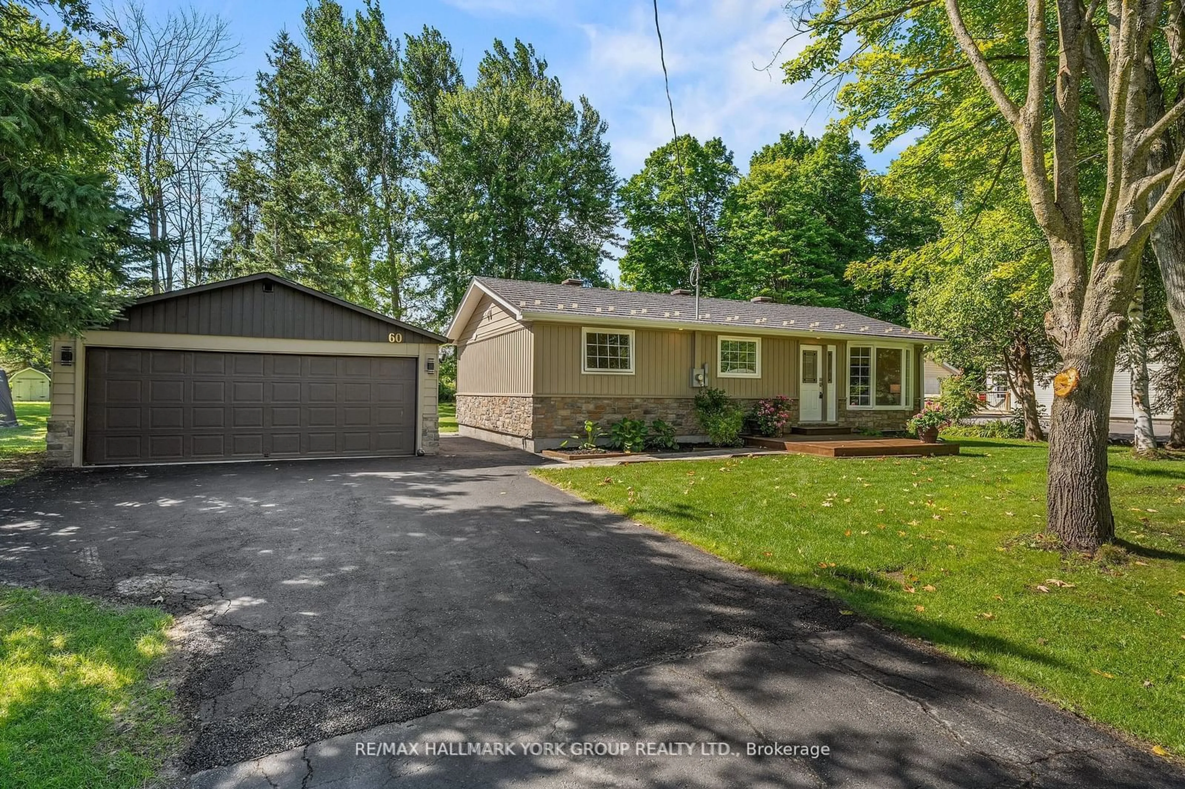 Frontside or backside of a home, cottage for 60 Ball Ave, Brock Ontario L0K 1A0